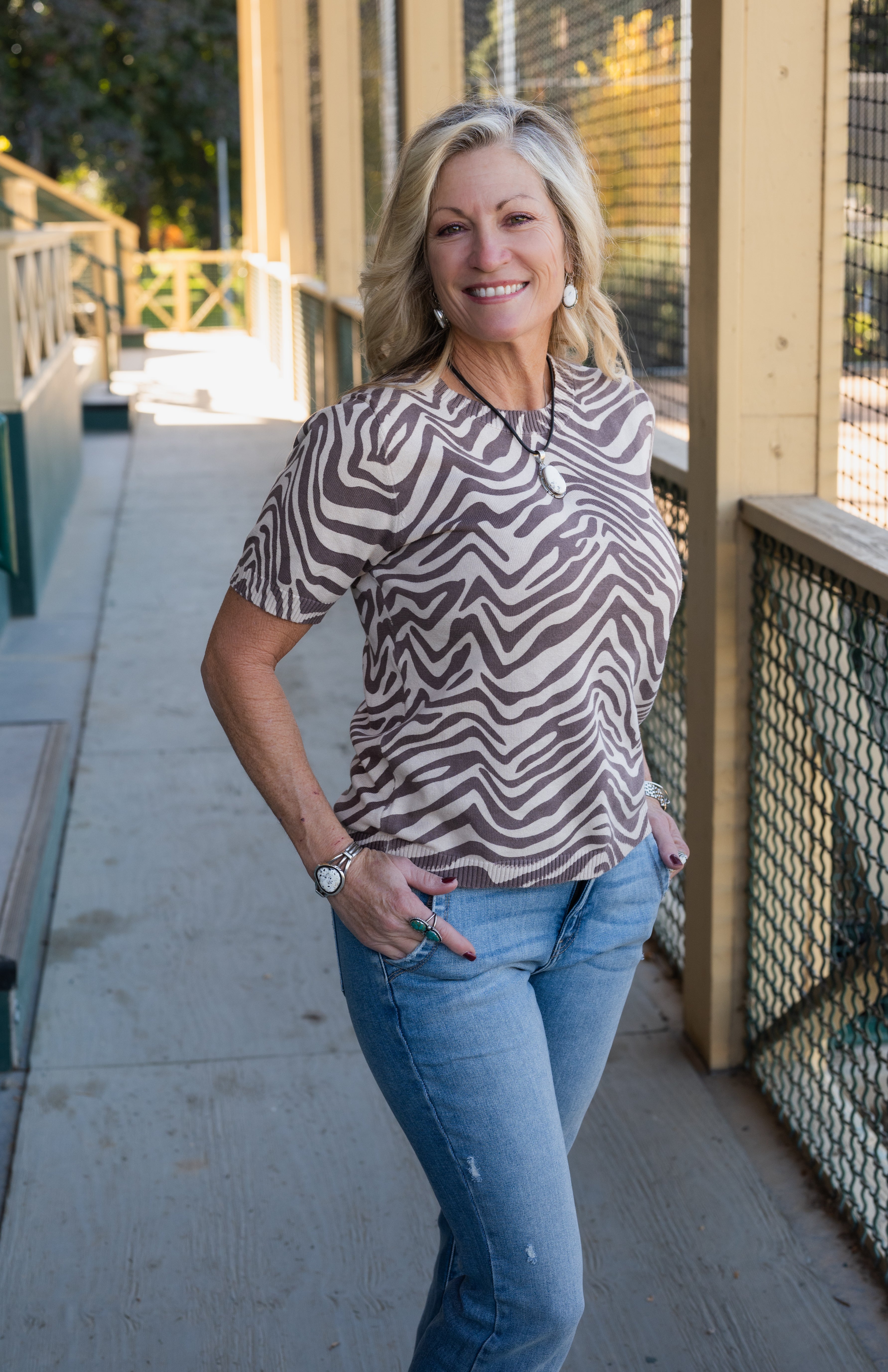 LOUISE ANIMAL SWEATER