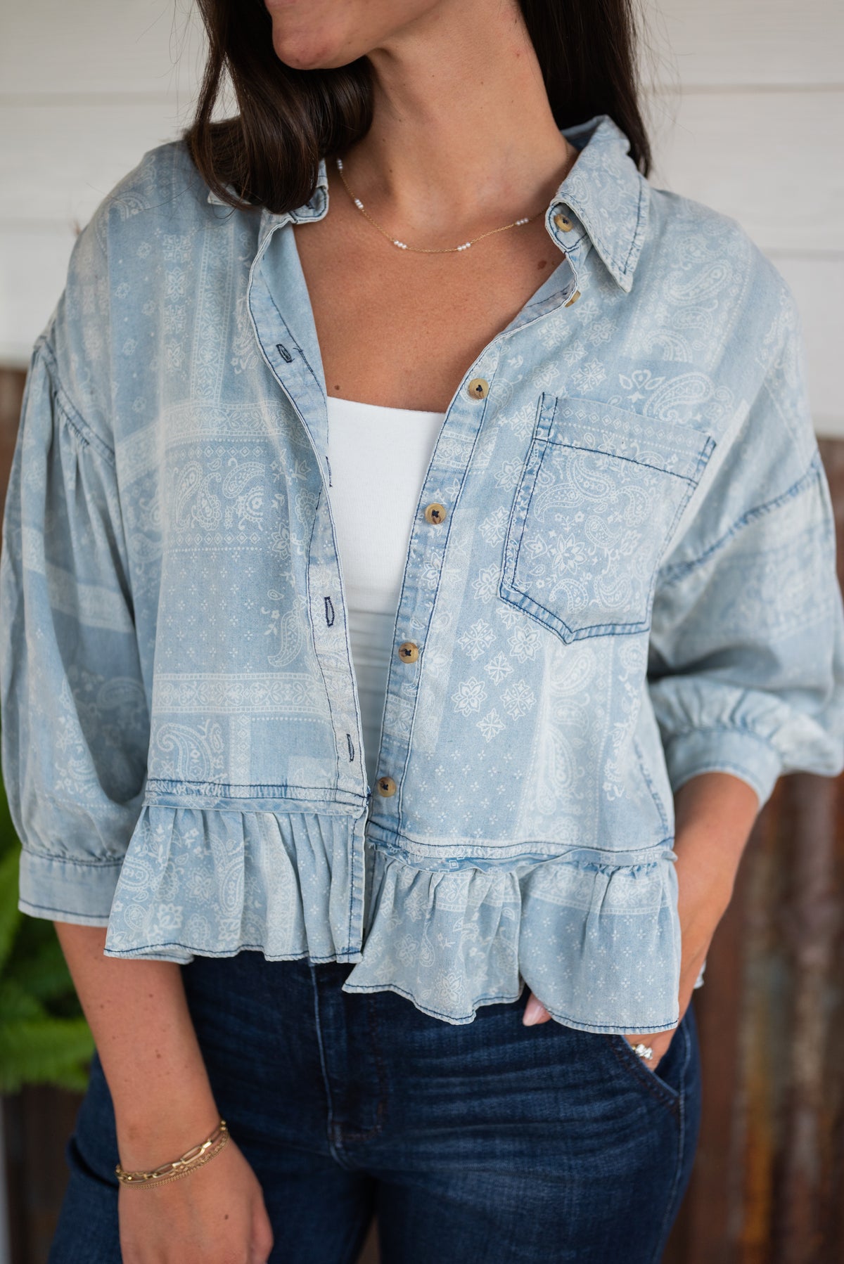 GINNIE PAISLEY SHIRT