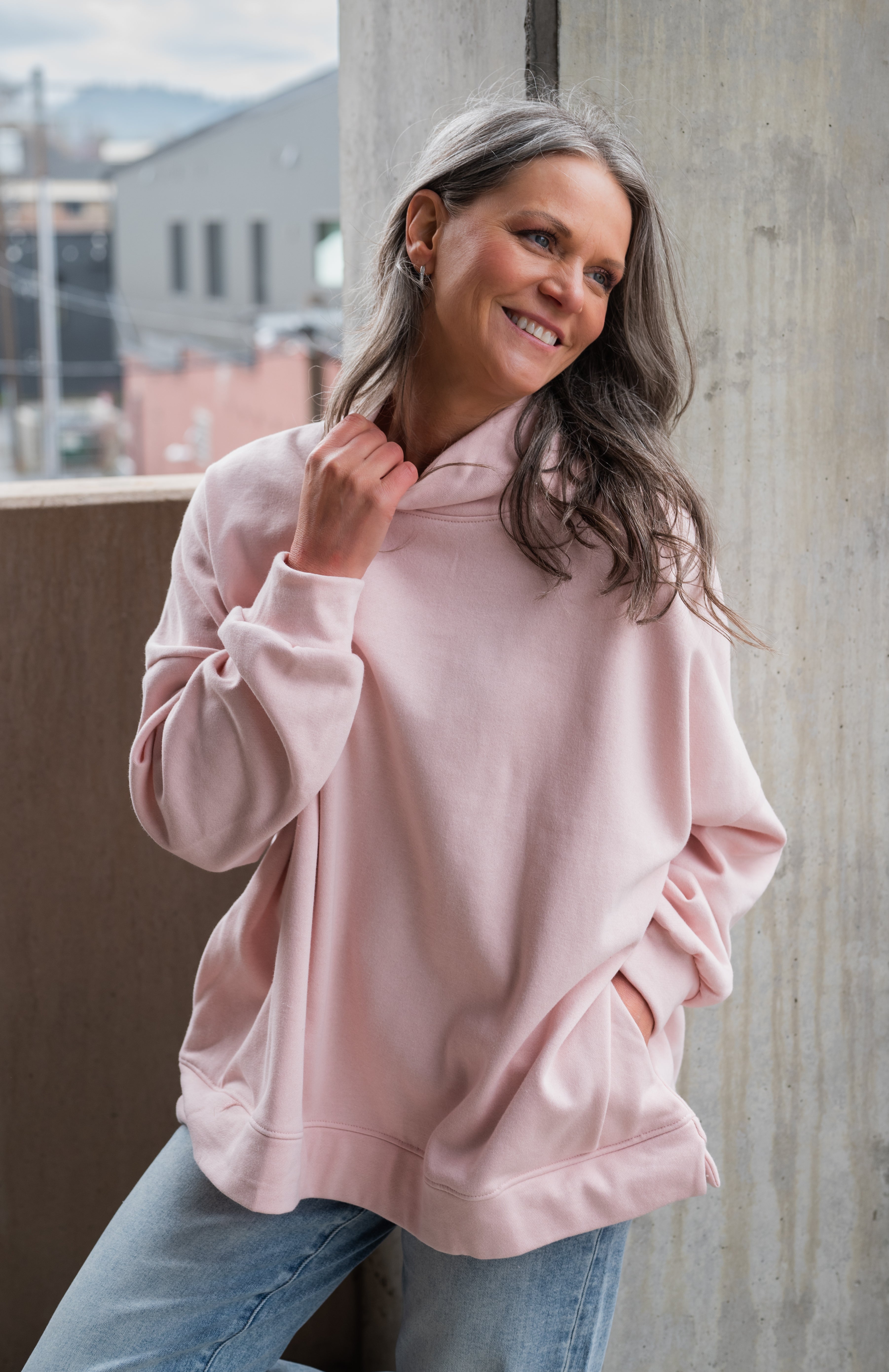 TEAGAN MOCKNECK SWEATSHIRT