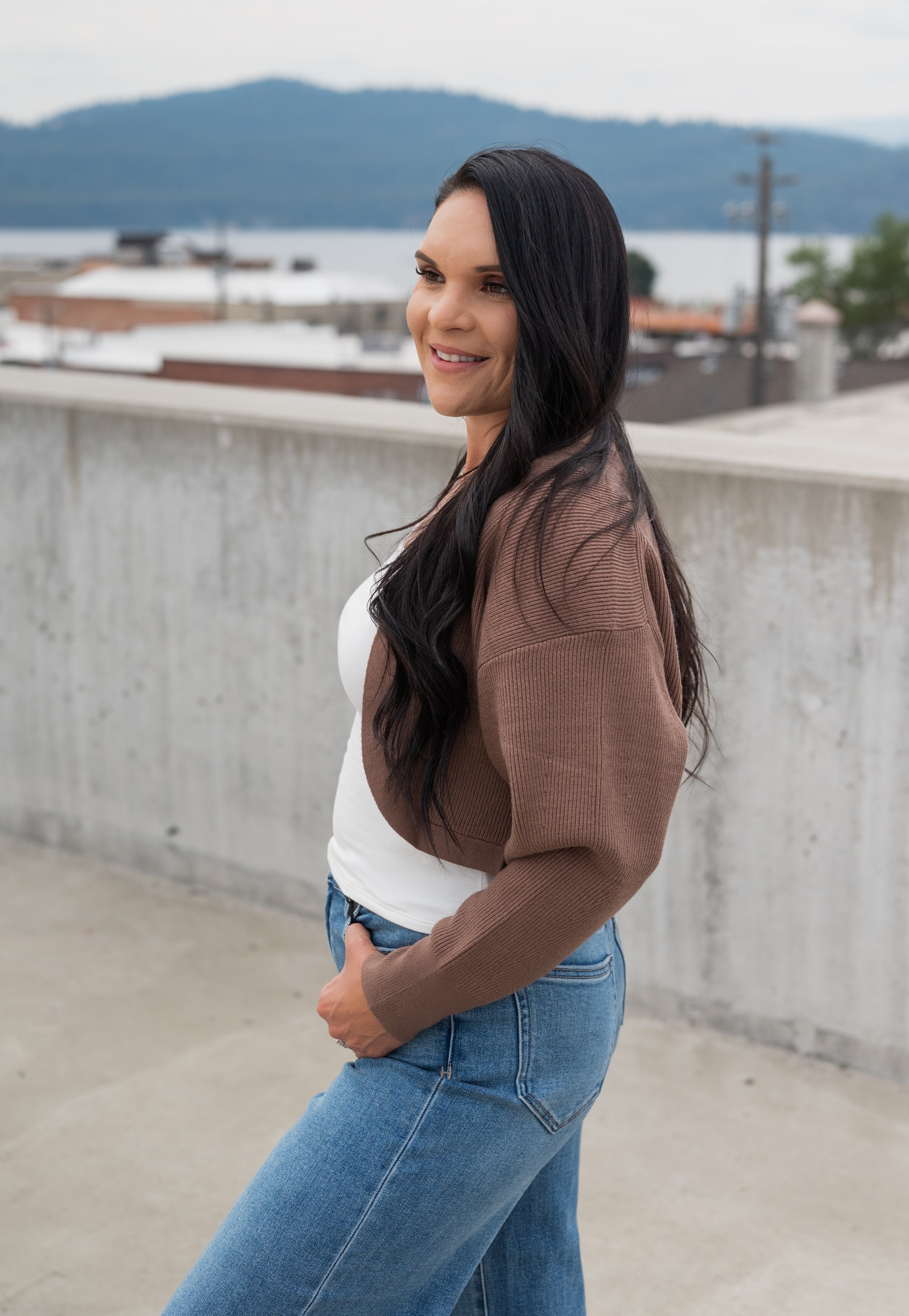 MYRTLE SHRUG CARDI