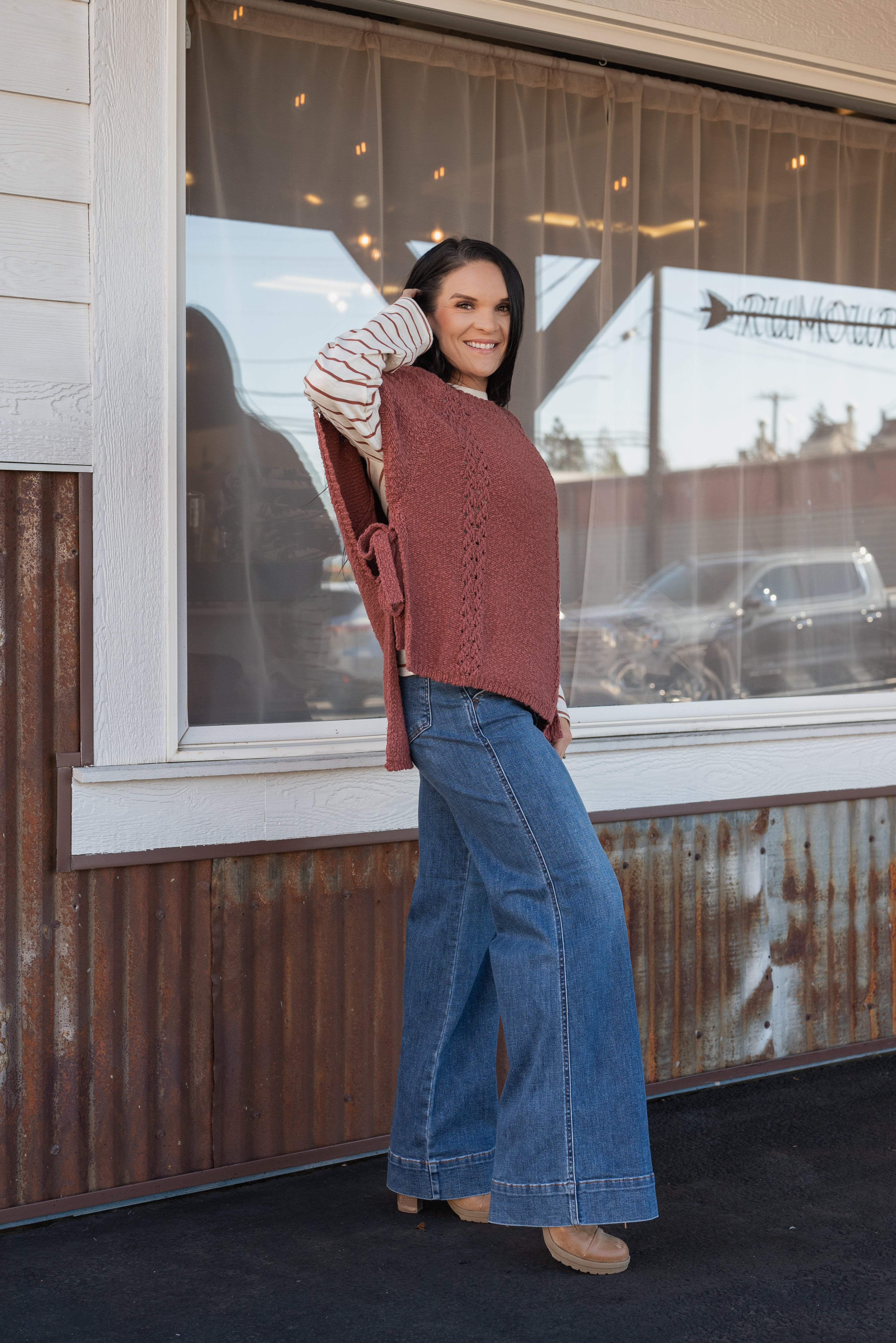 WATTS SWEATER PONCHO