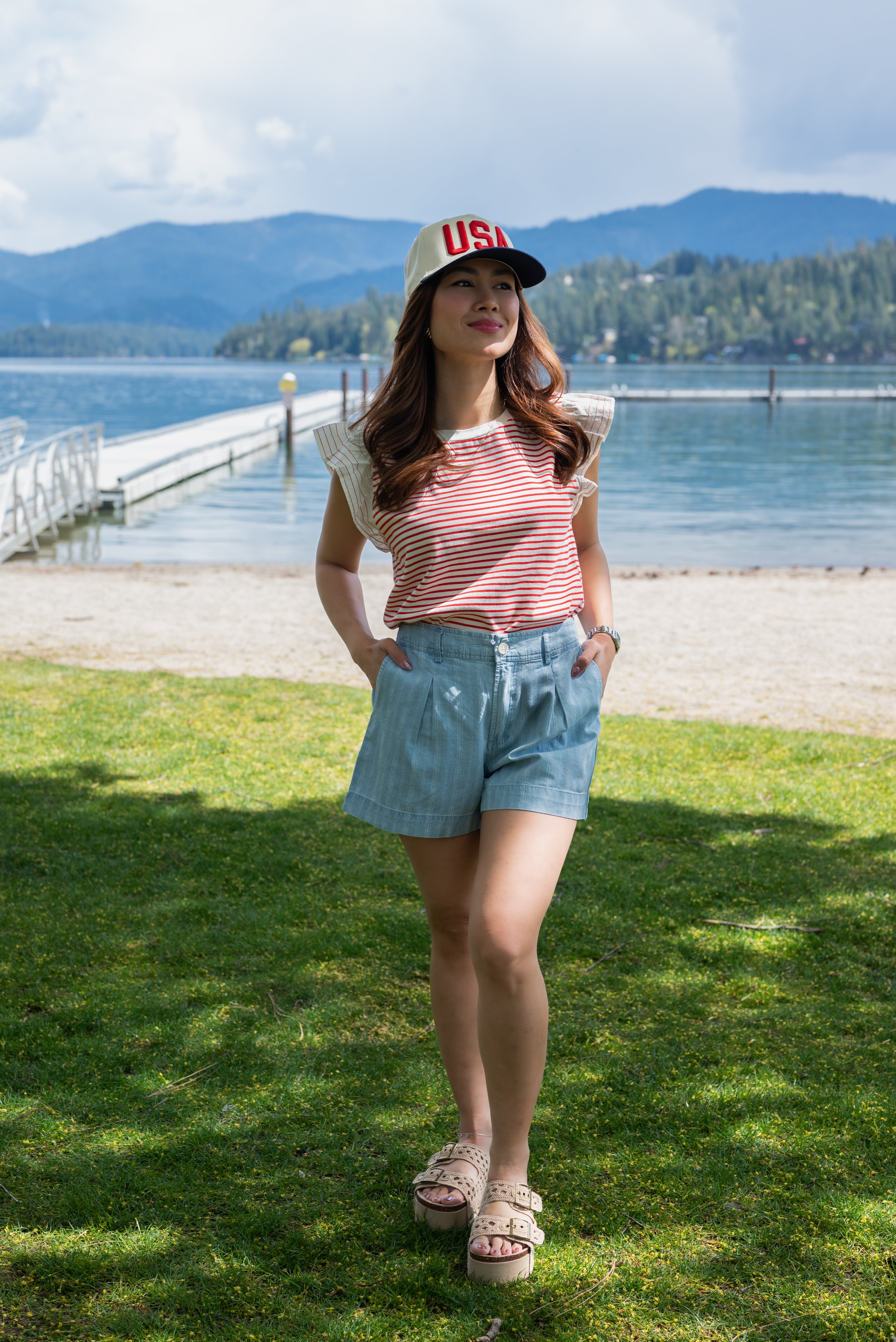 ABBY FLUTTER TOP