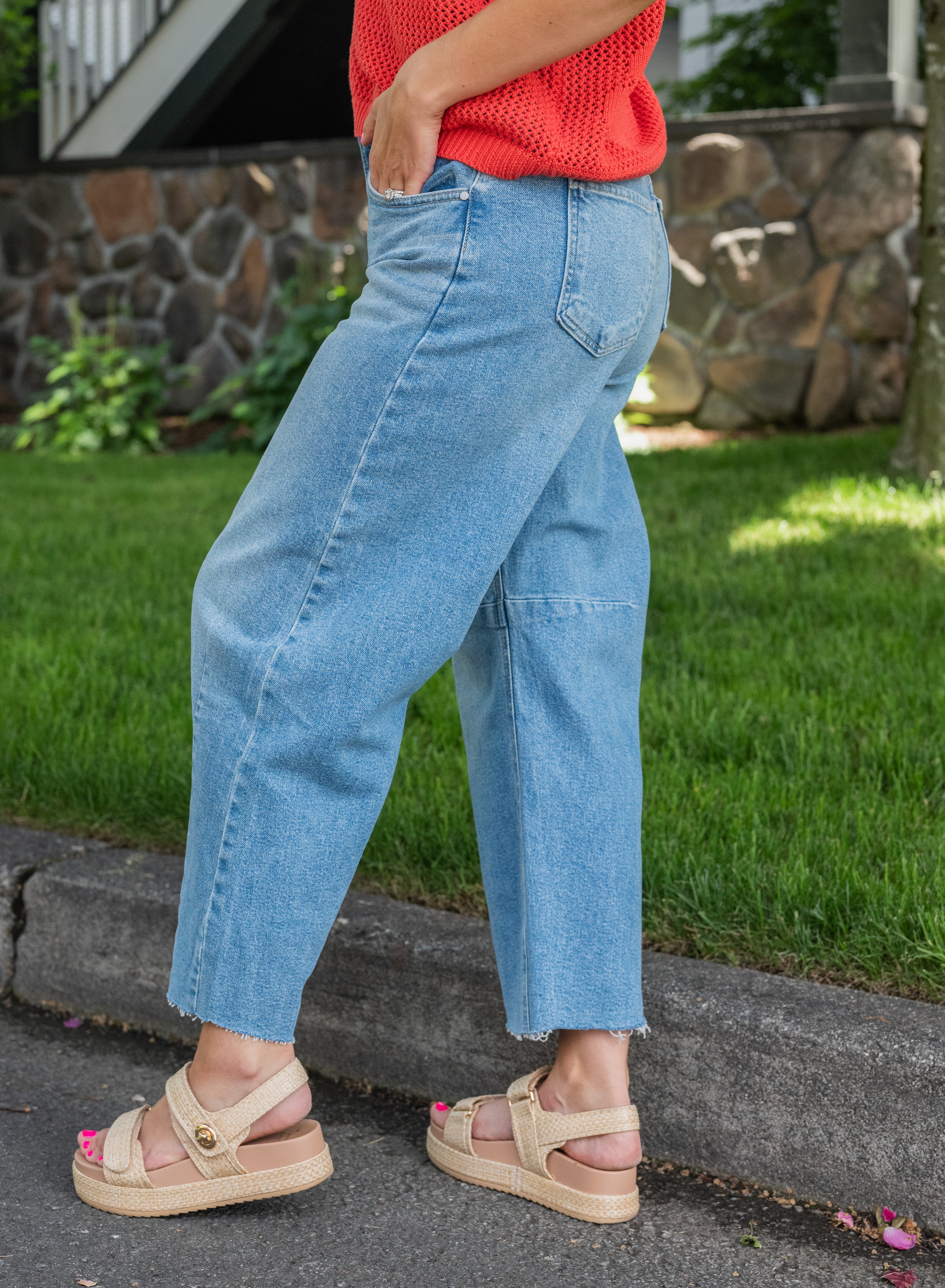 BABS BARREL JEAN