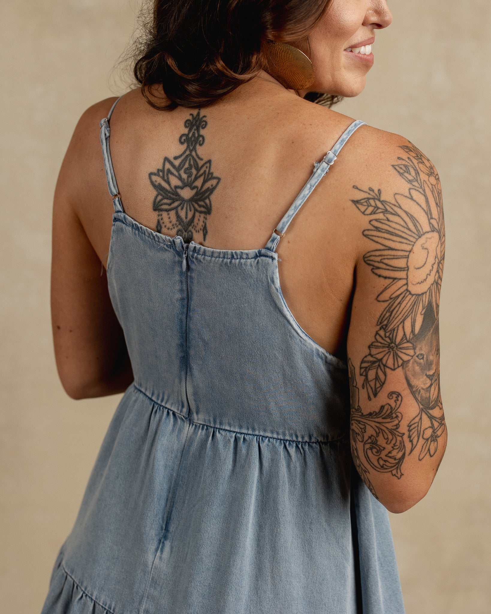 PAMELLA TENCEL DRESS