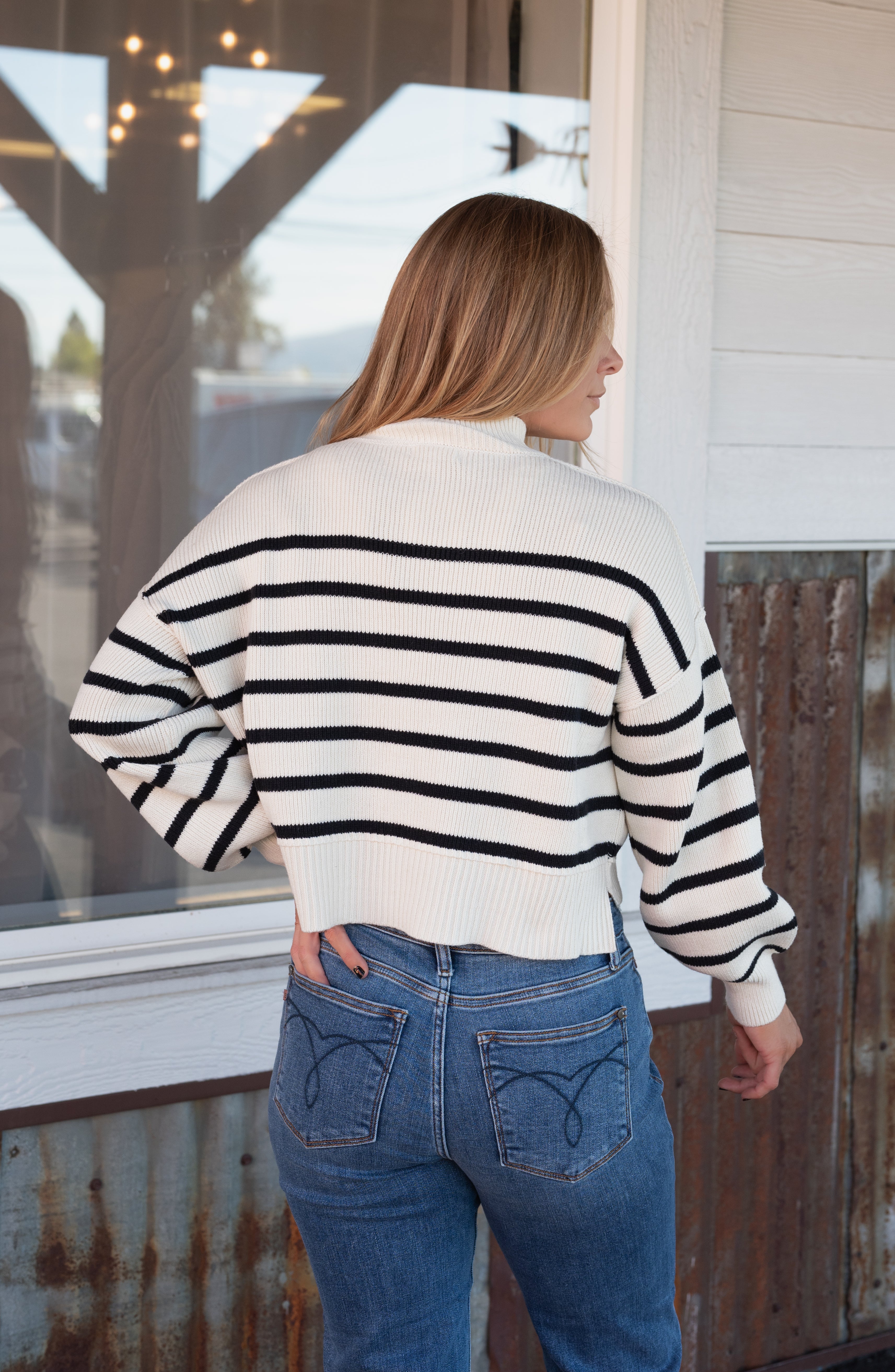MILA STRIPE SWEATER