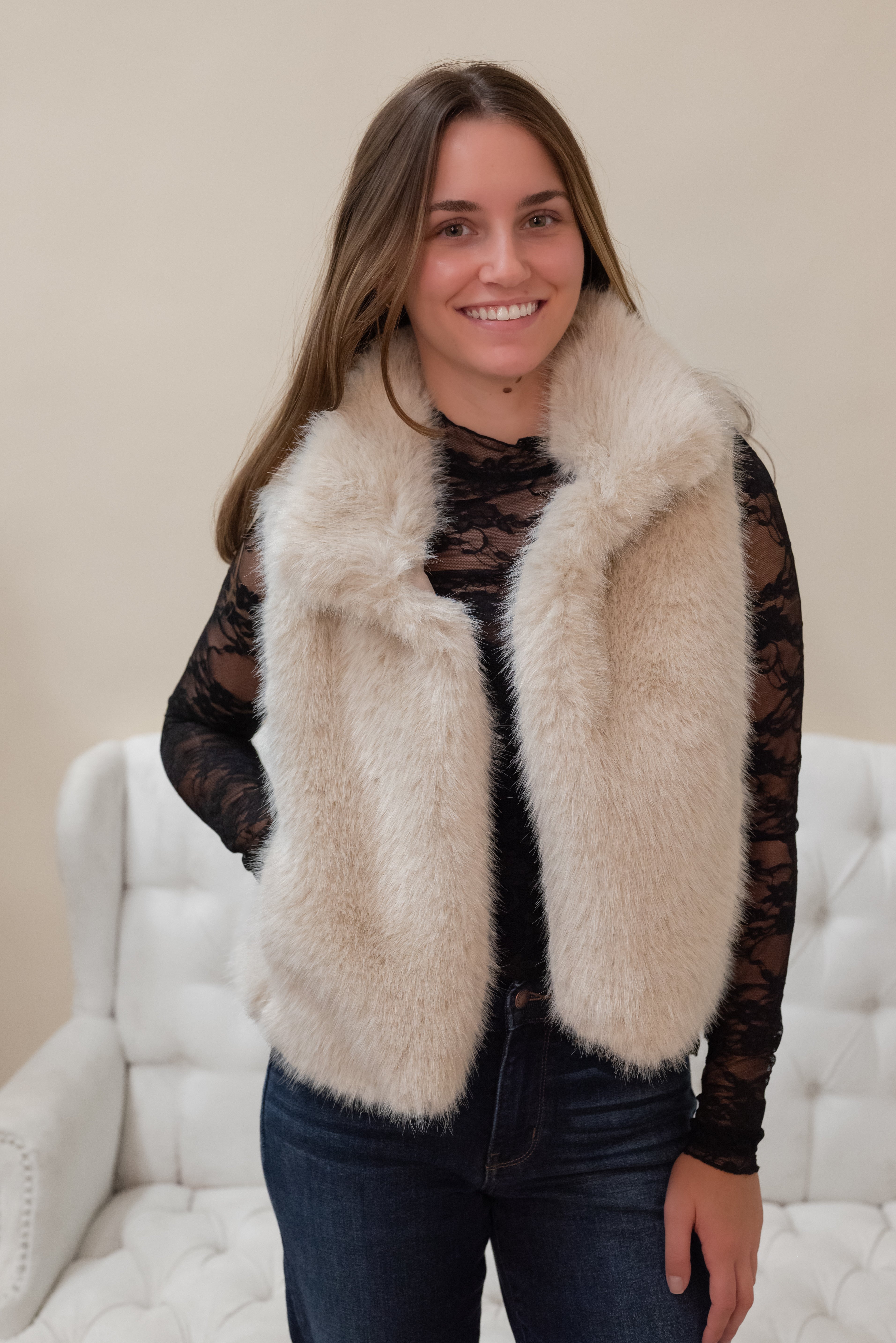 KATHERINE FUR VEST