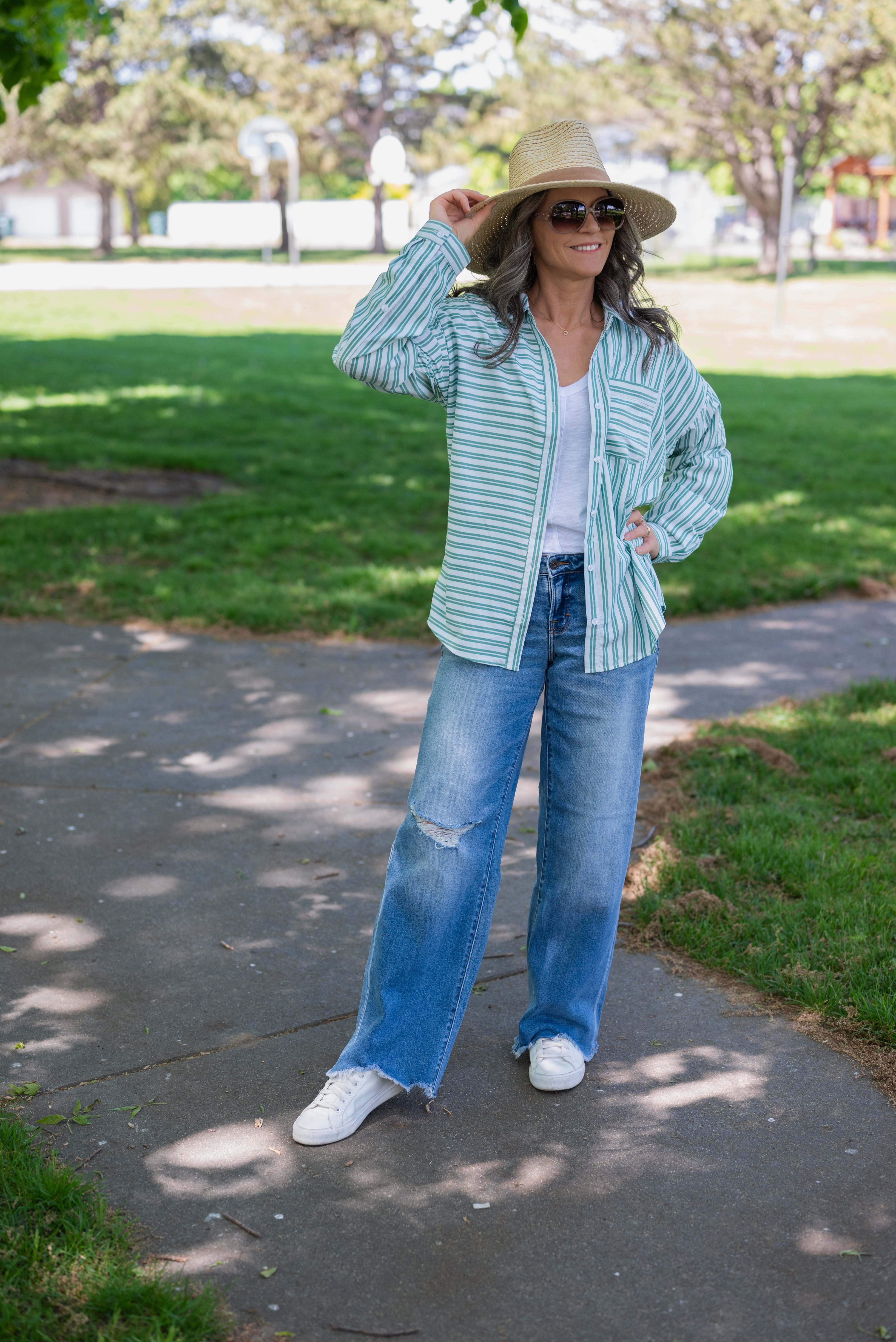 LUPE STRIPED SHIRT