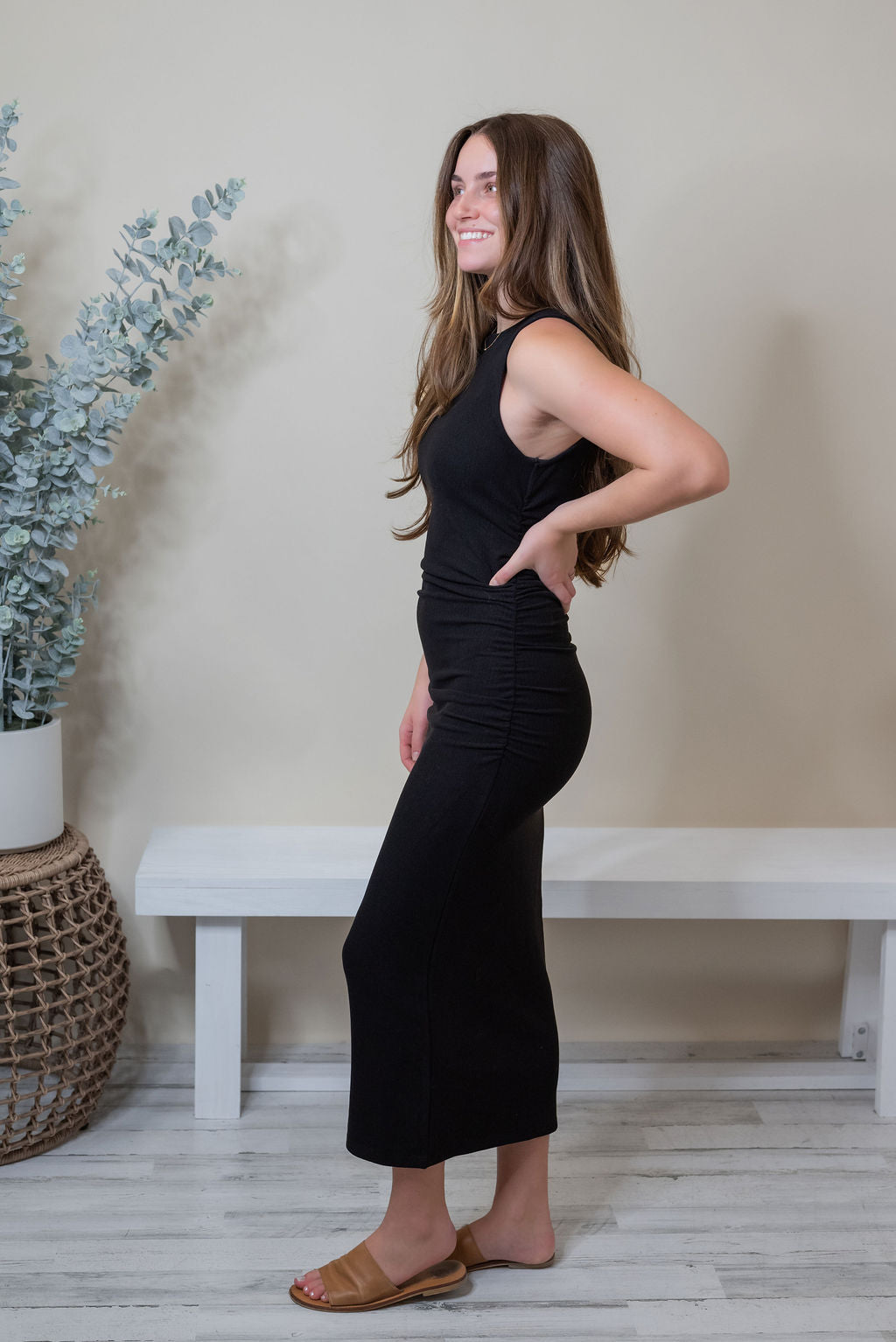 WILLOWBROOK MIDI DRESS