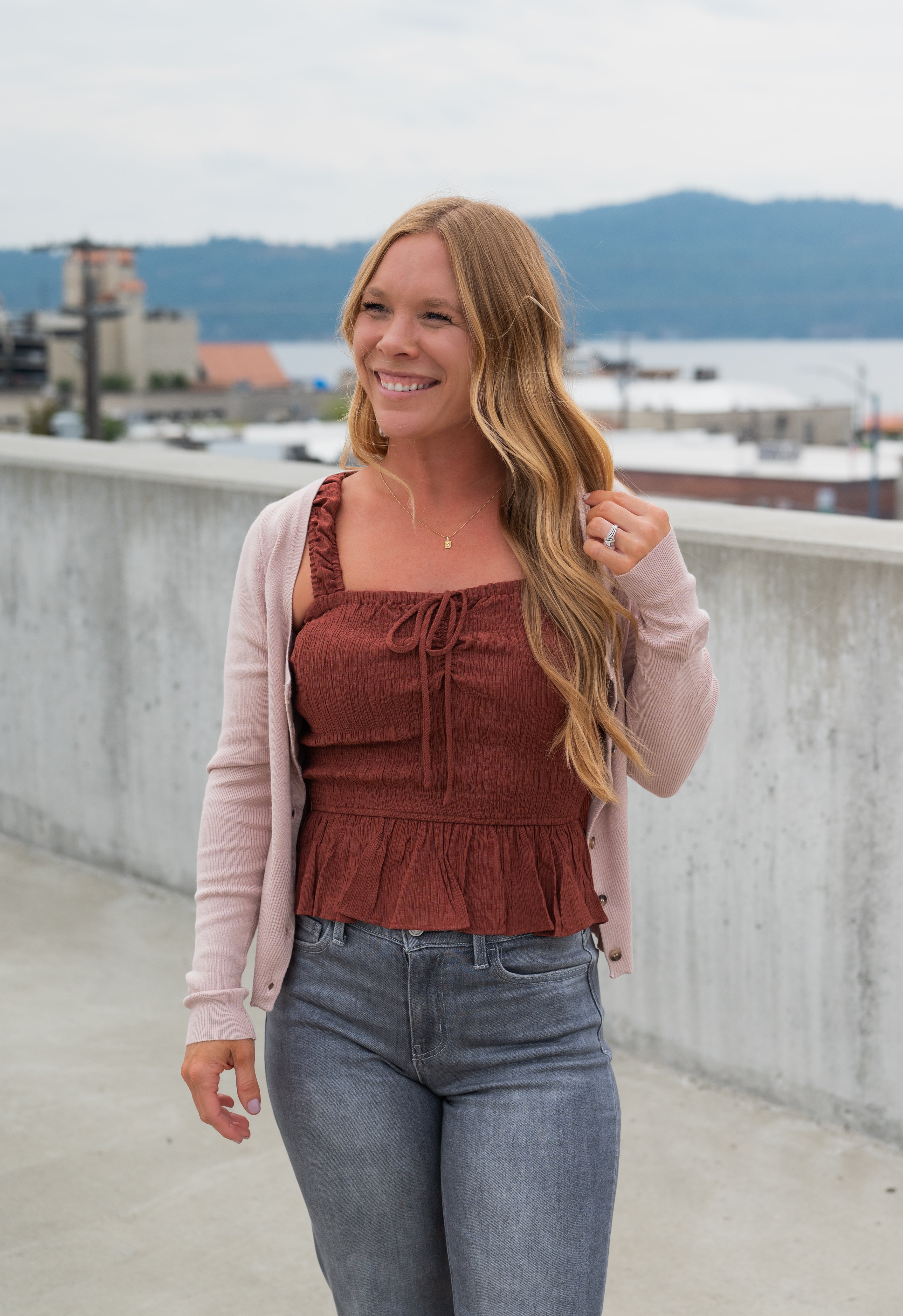ALEXA SWEATER TOP