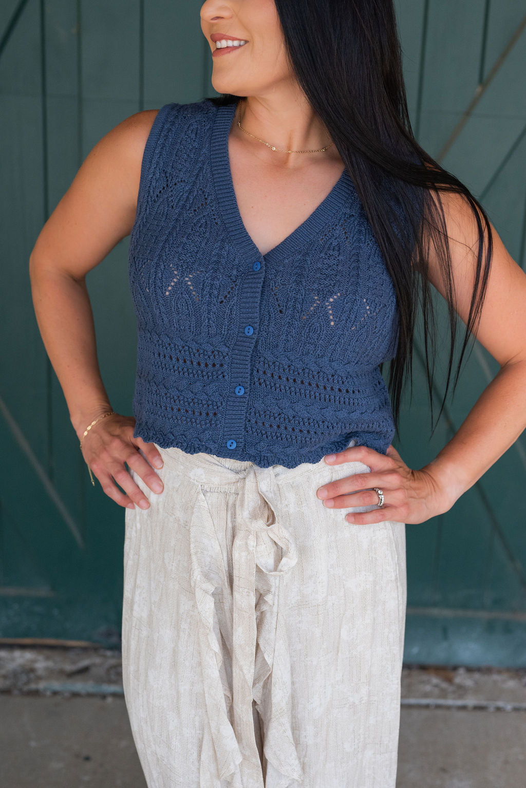 Shura V-Neck Vest