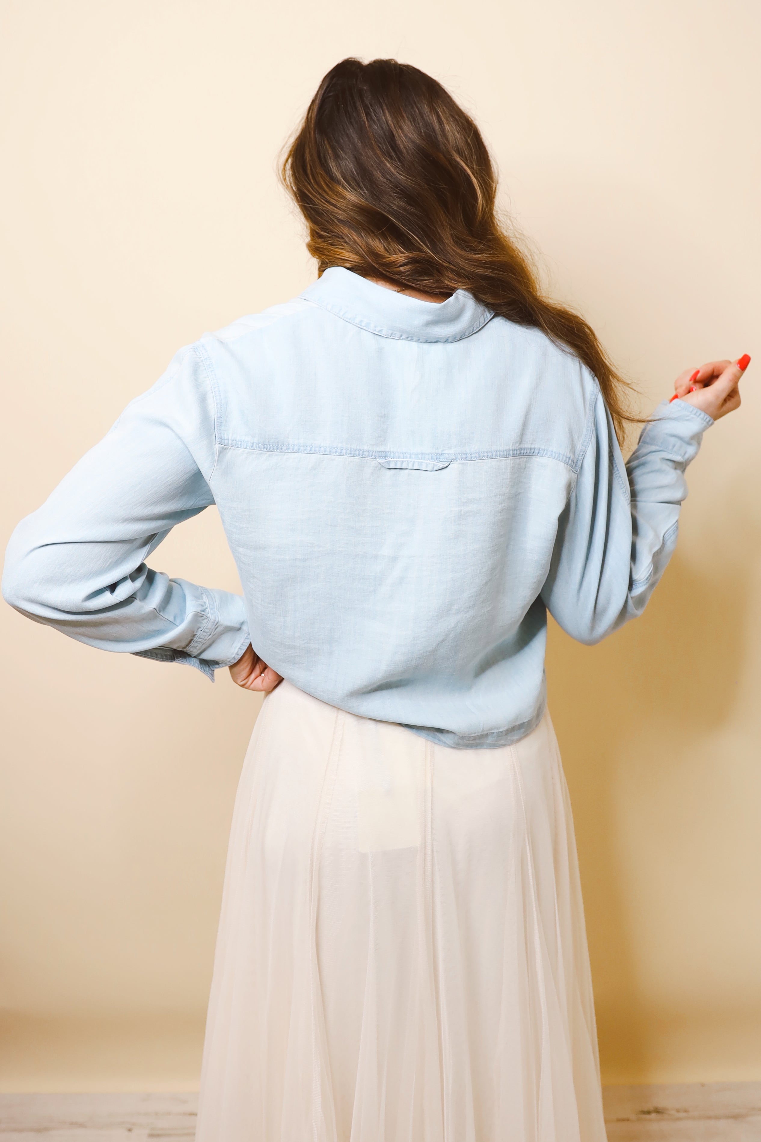 LISA CHAMBRAY SHIRT