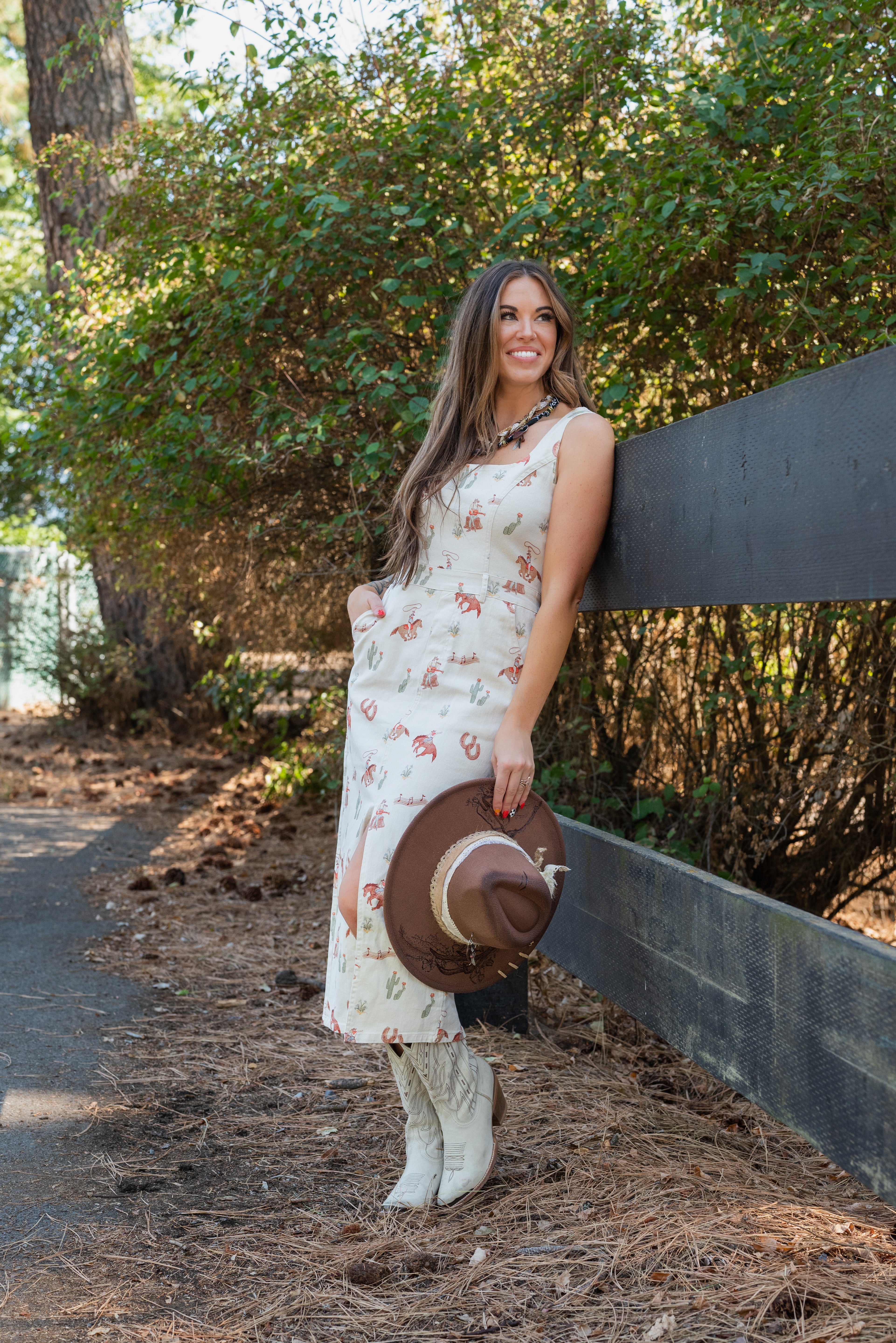 RODEO MIDI DRESS