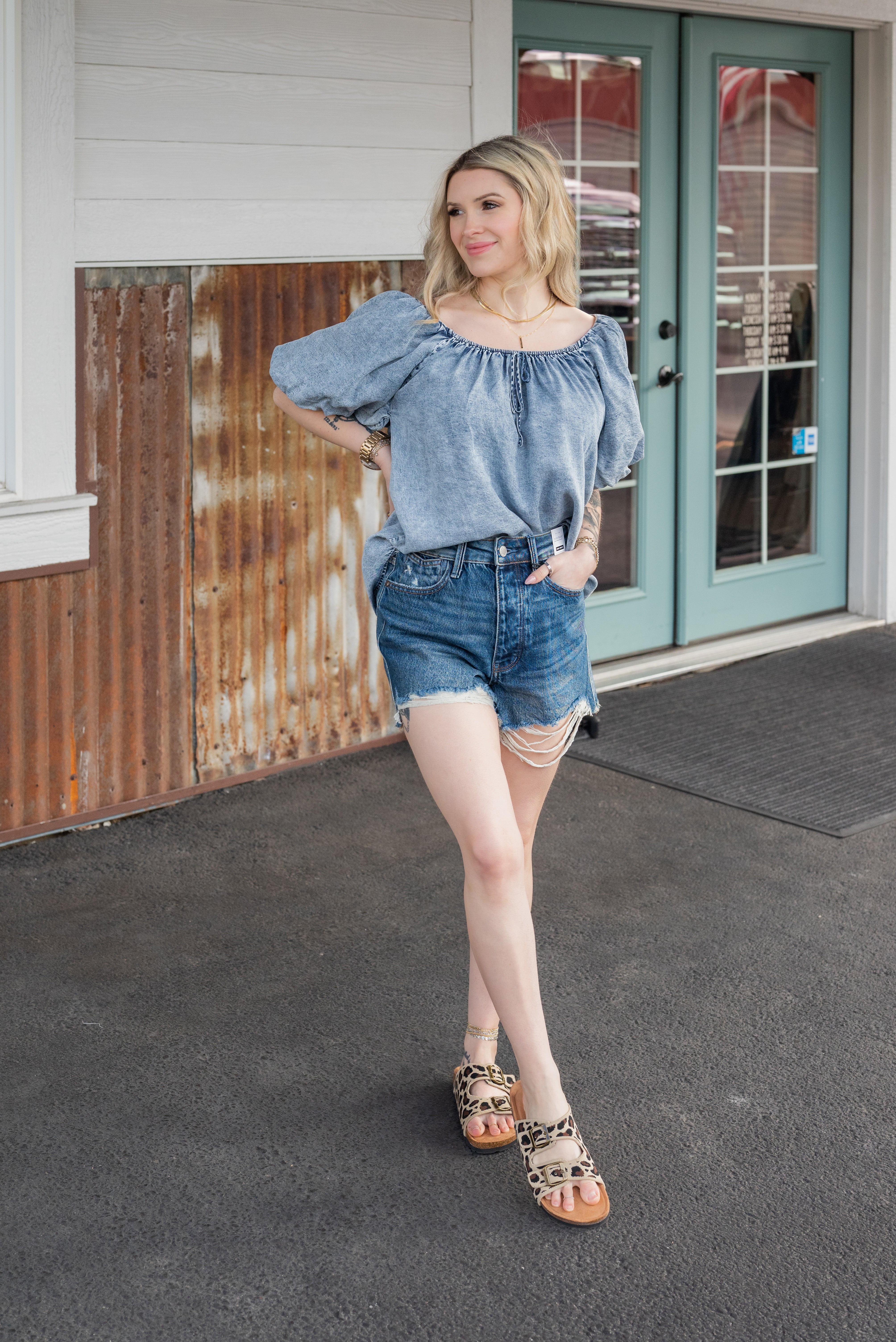 HALLE TENCEL BLOUSE