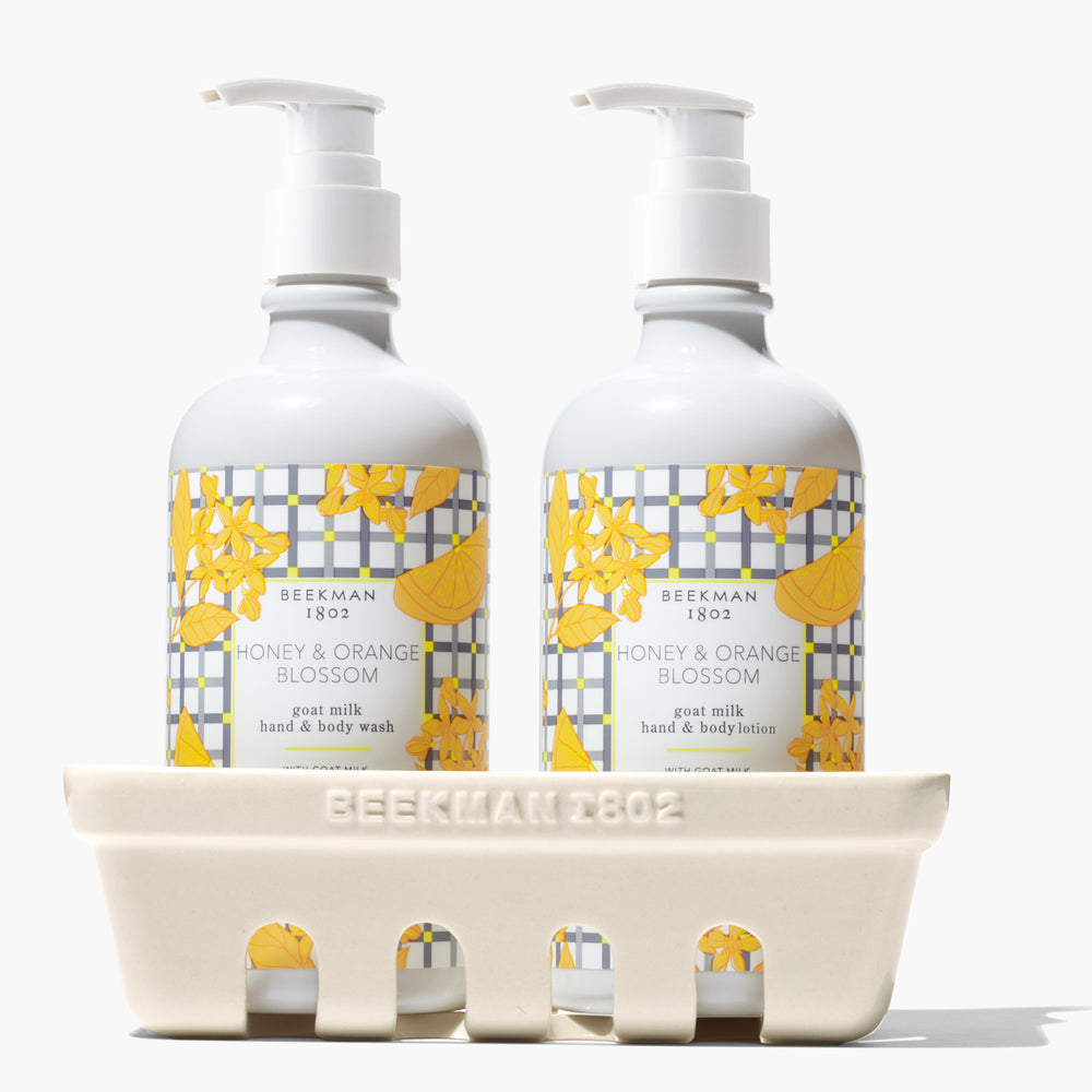 Honey & Orange Blossom Caddy Set