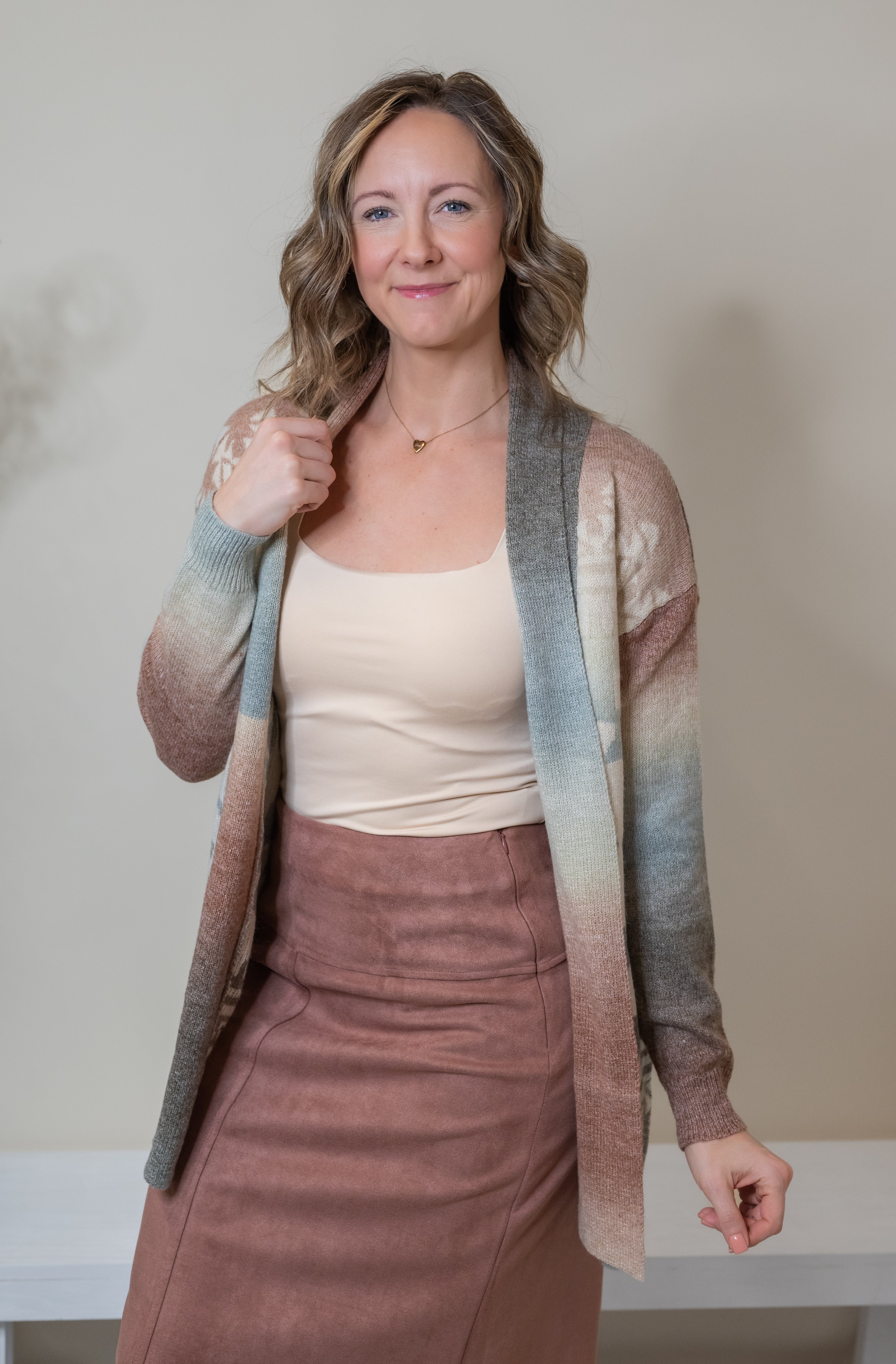 KAMILA OMBRE CARDIGAN