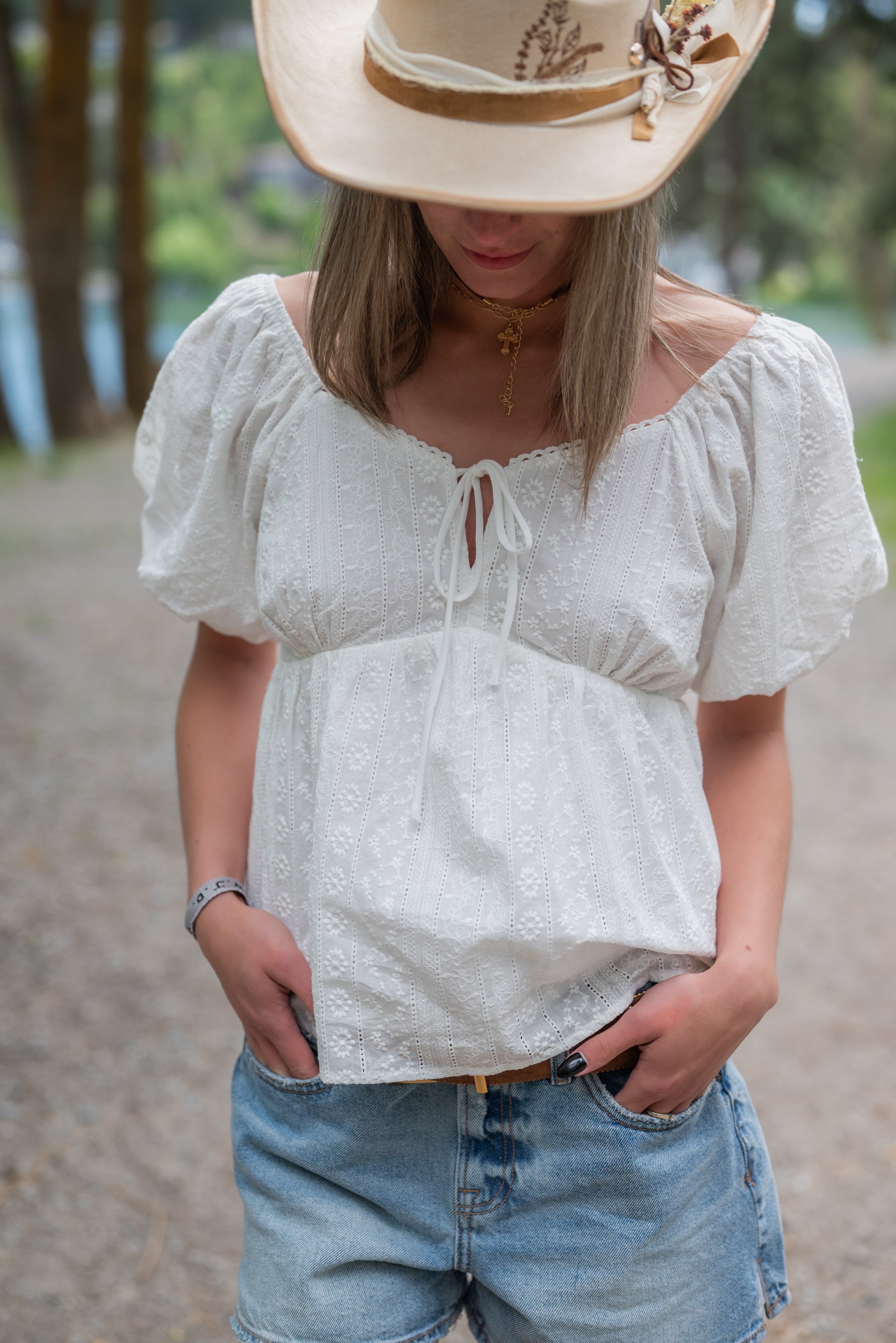 CHARNETTE BABYDOLL TOP