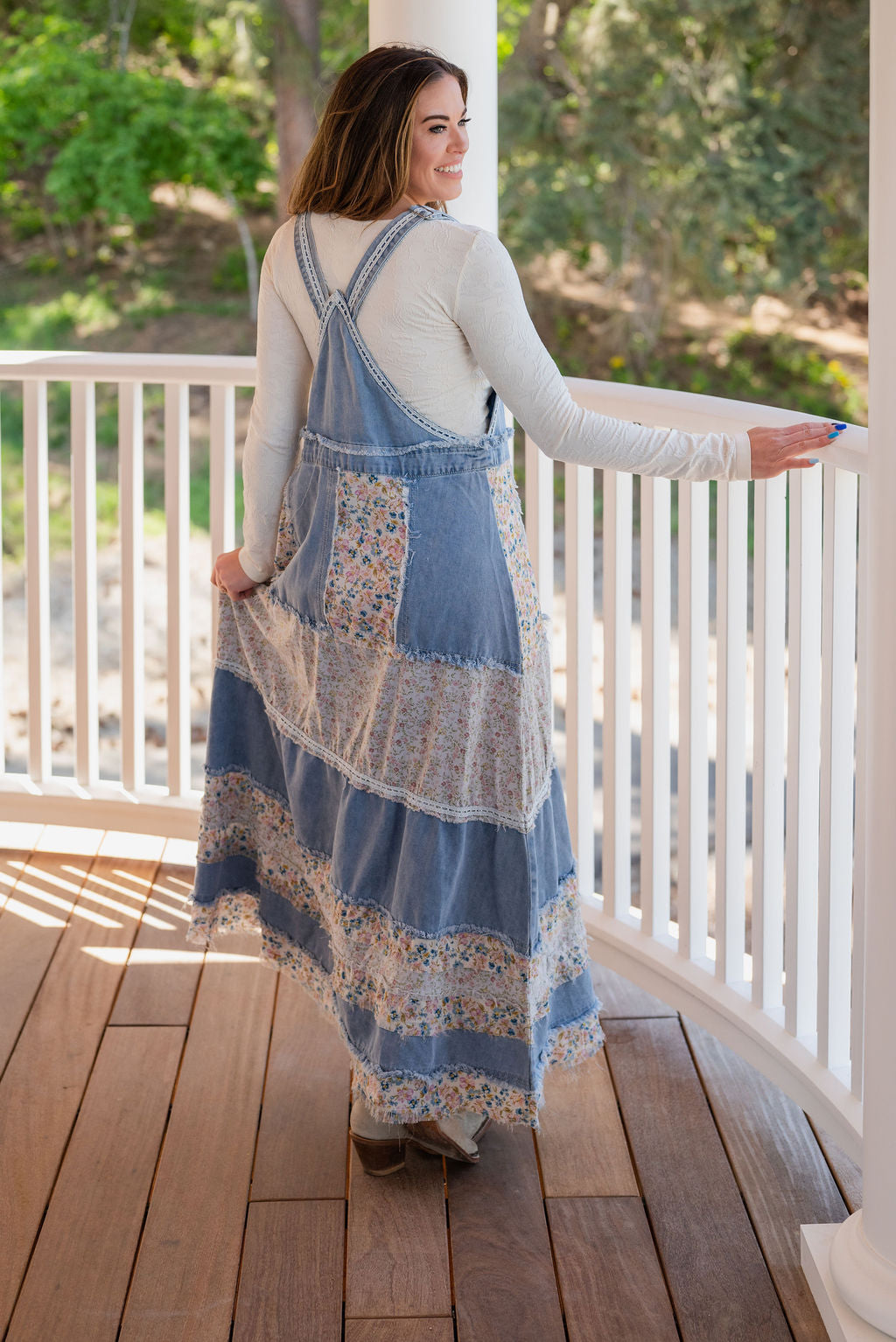 MARILOU OVERALL DRESS