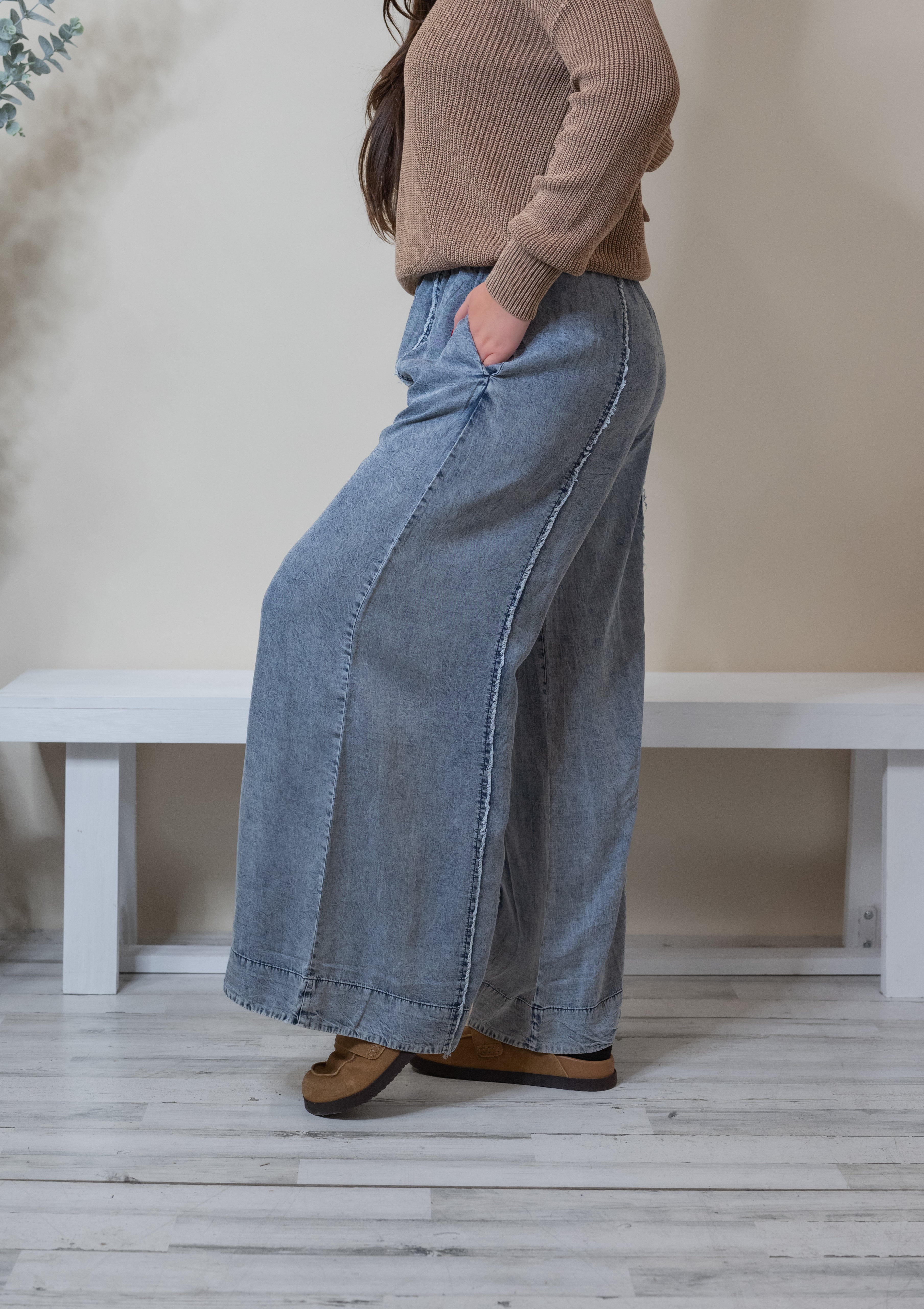 WINSLET TENCEL PANTS