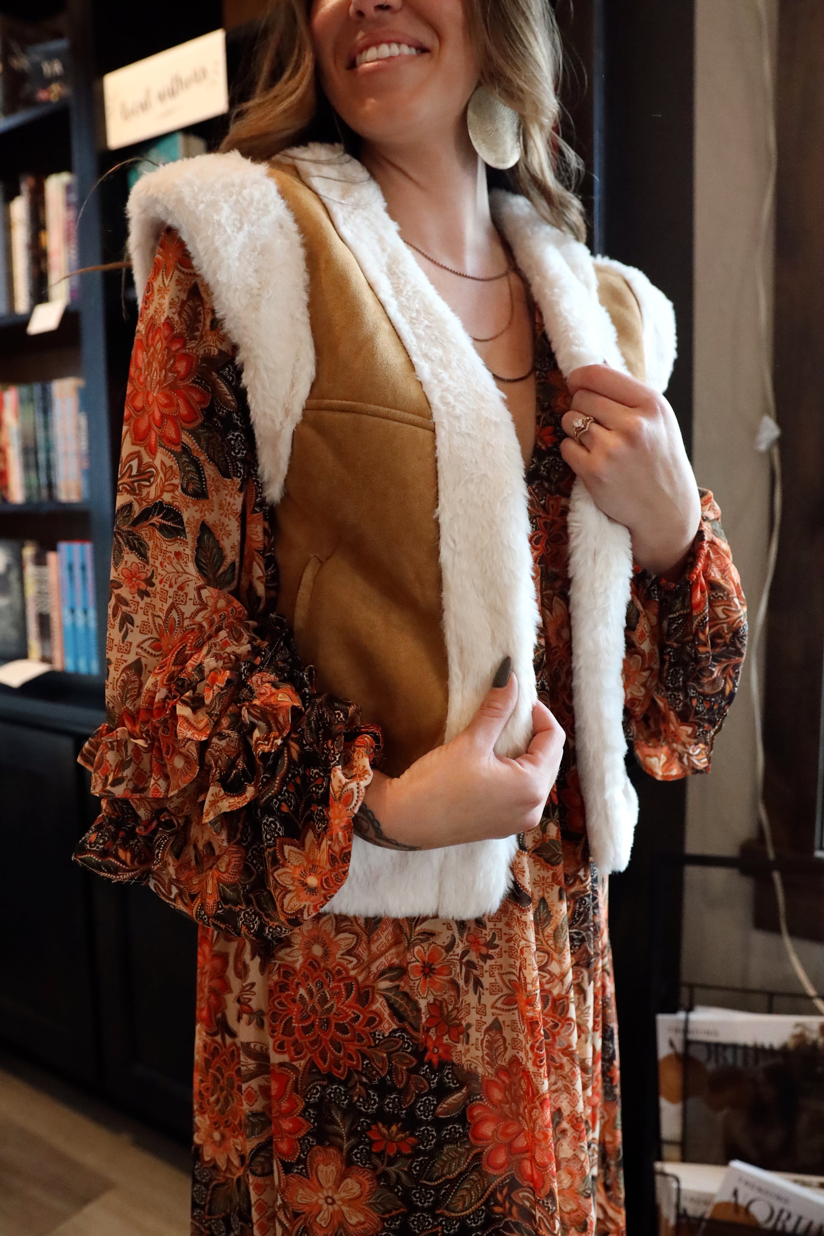 CHARLEY SUEDE VEST