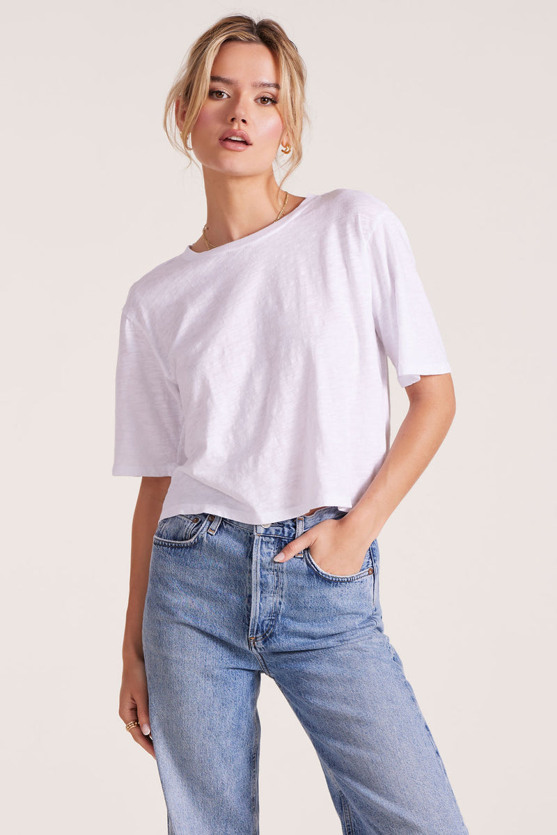CROPPED BOXY TEE