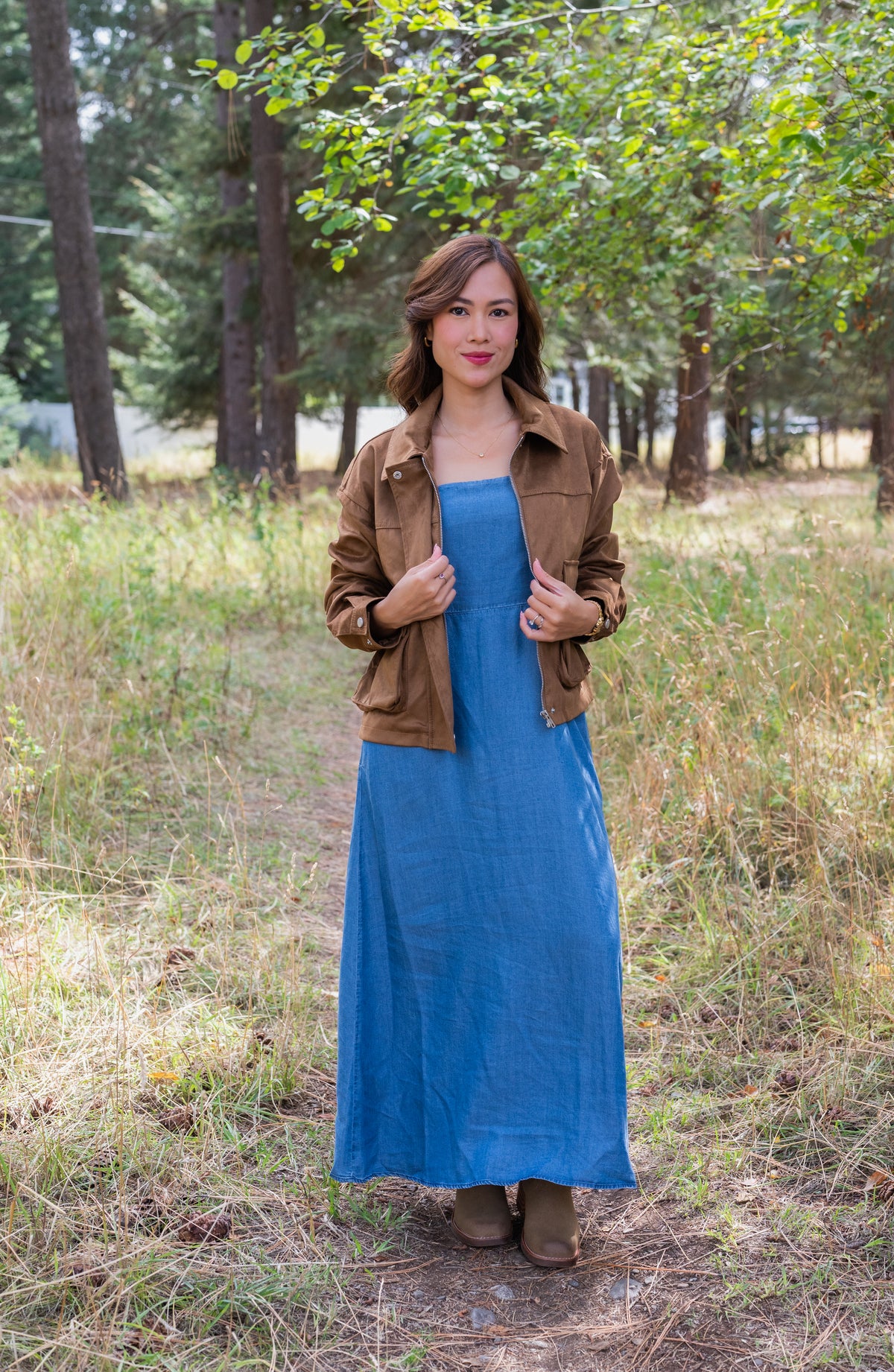 FLORETTA STRAPLESS DRESS