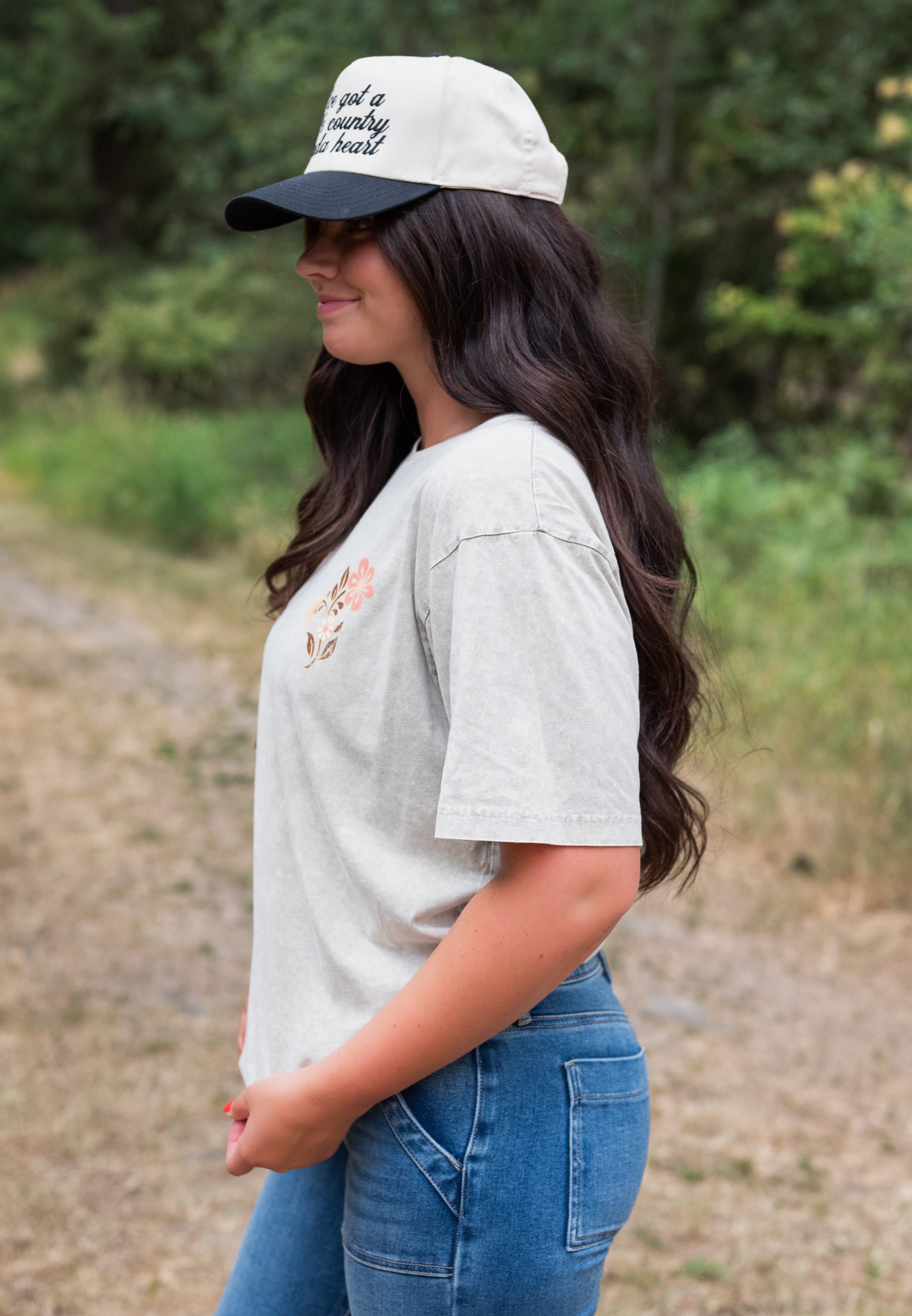 LONGHORN BOHO TEE