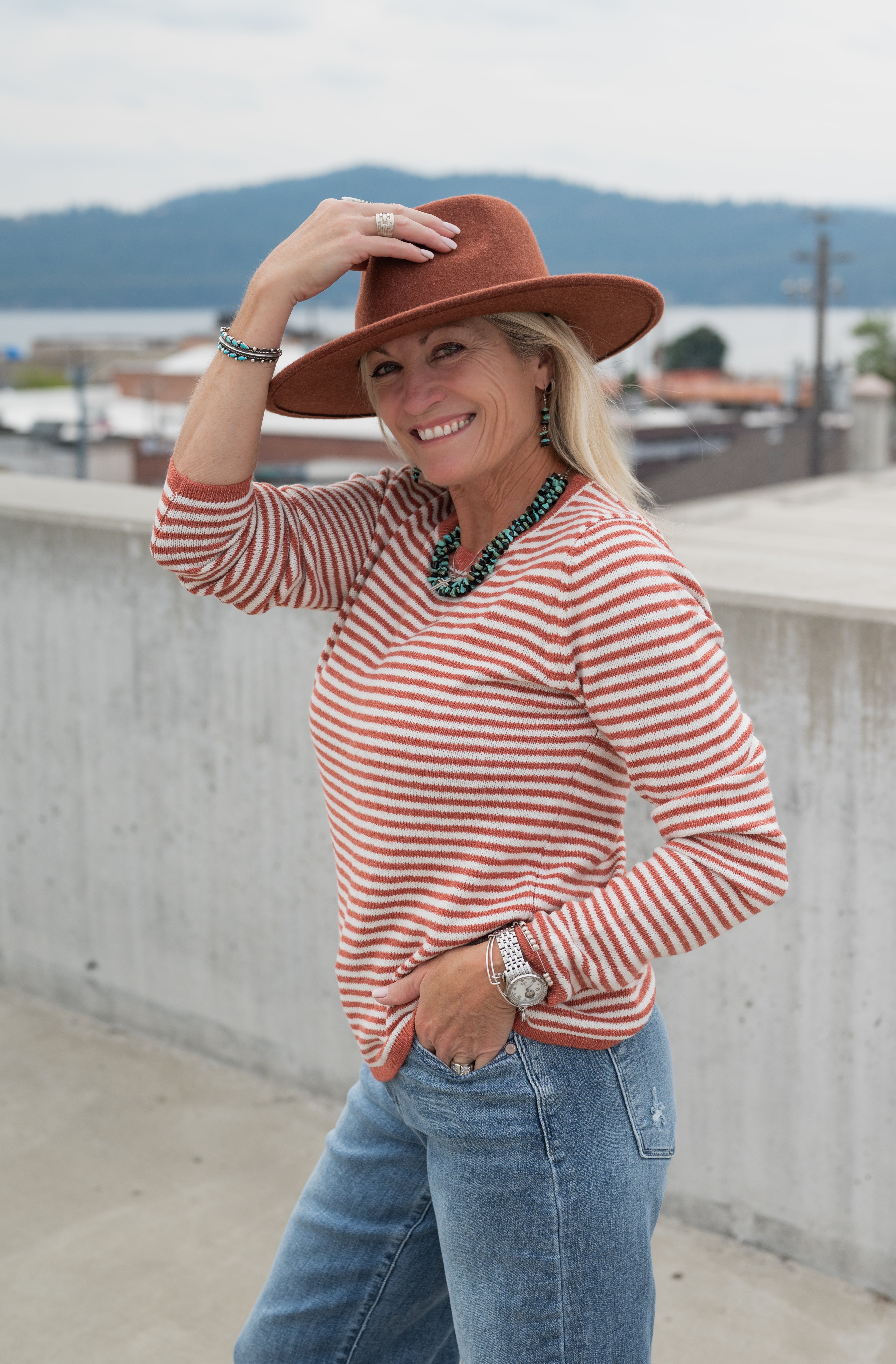 IDA STRIPE SWEATER
