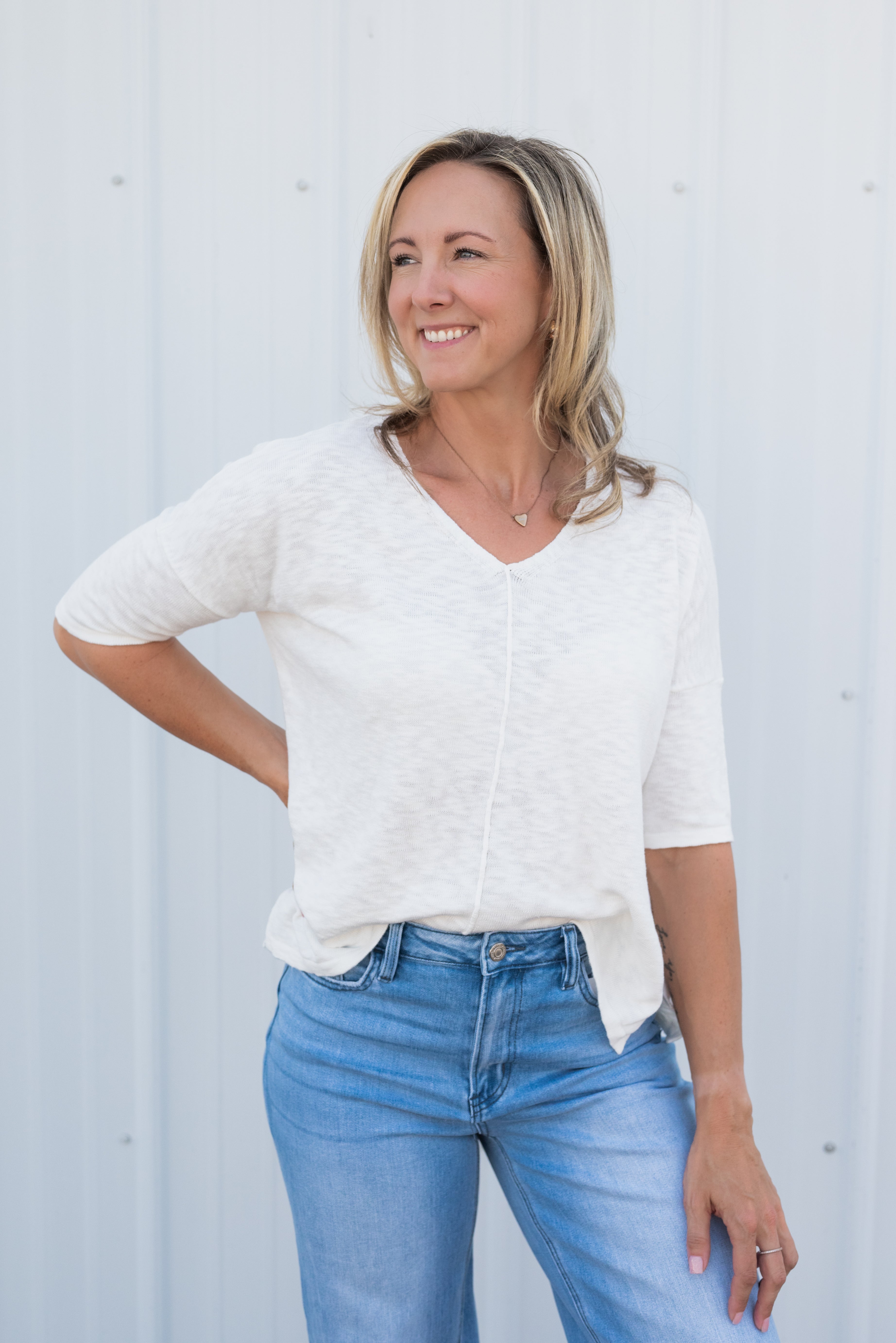 CIERRA SLUB TEE