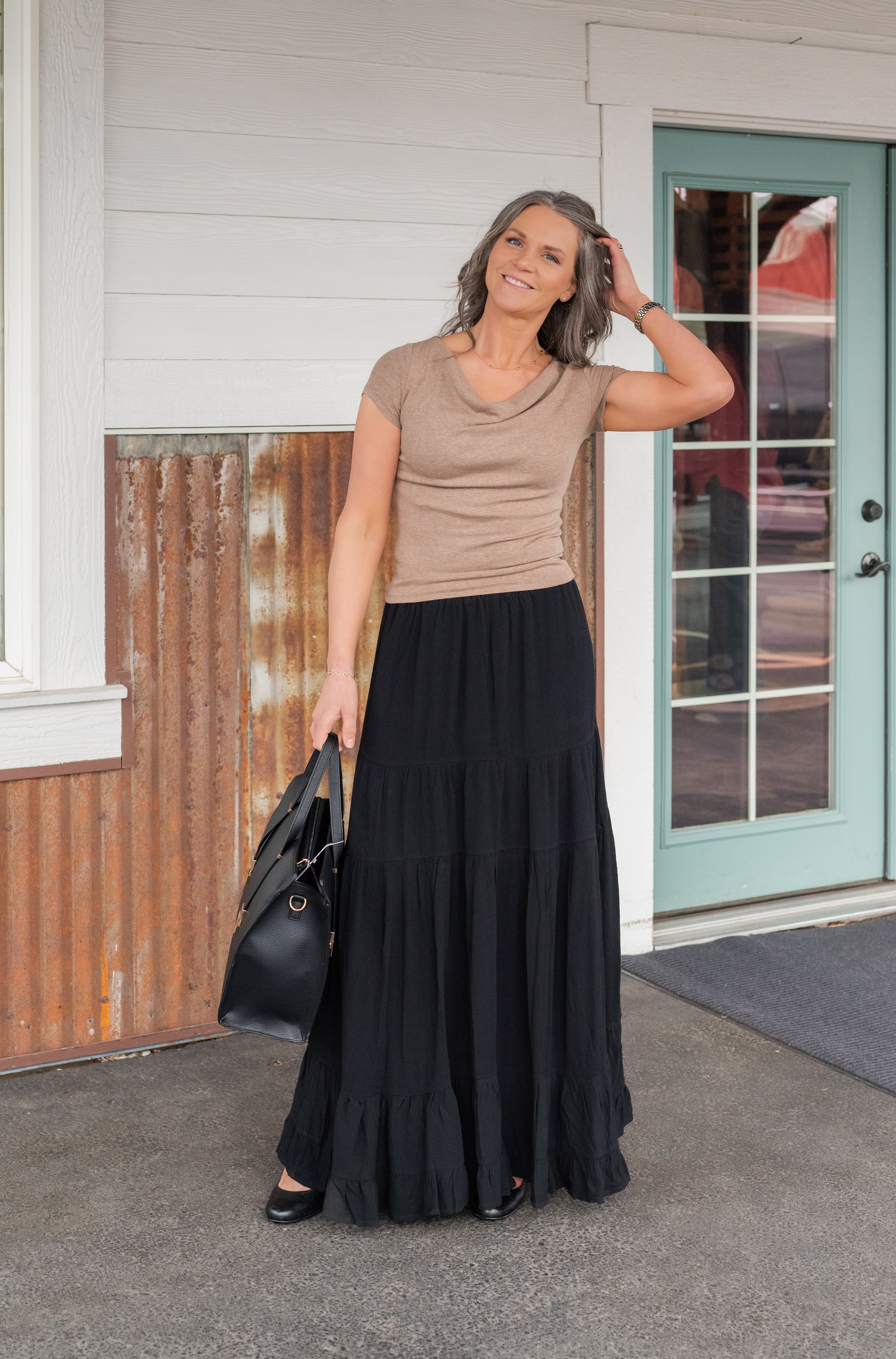 ITZEL MAXI SKIRT