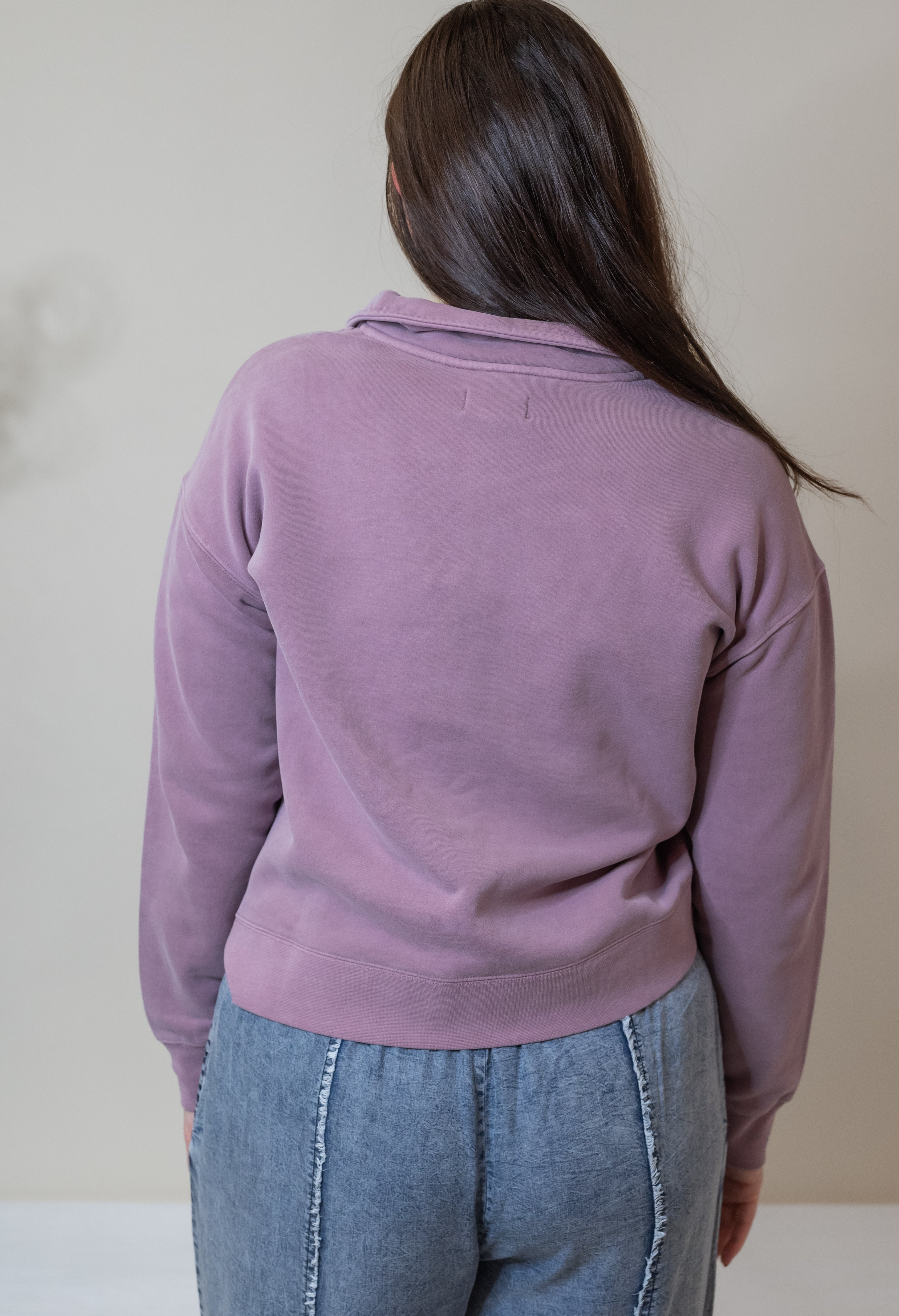 SERENITY FLEECE 1/4 ZIP PULLOVER