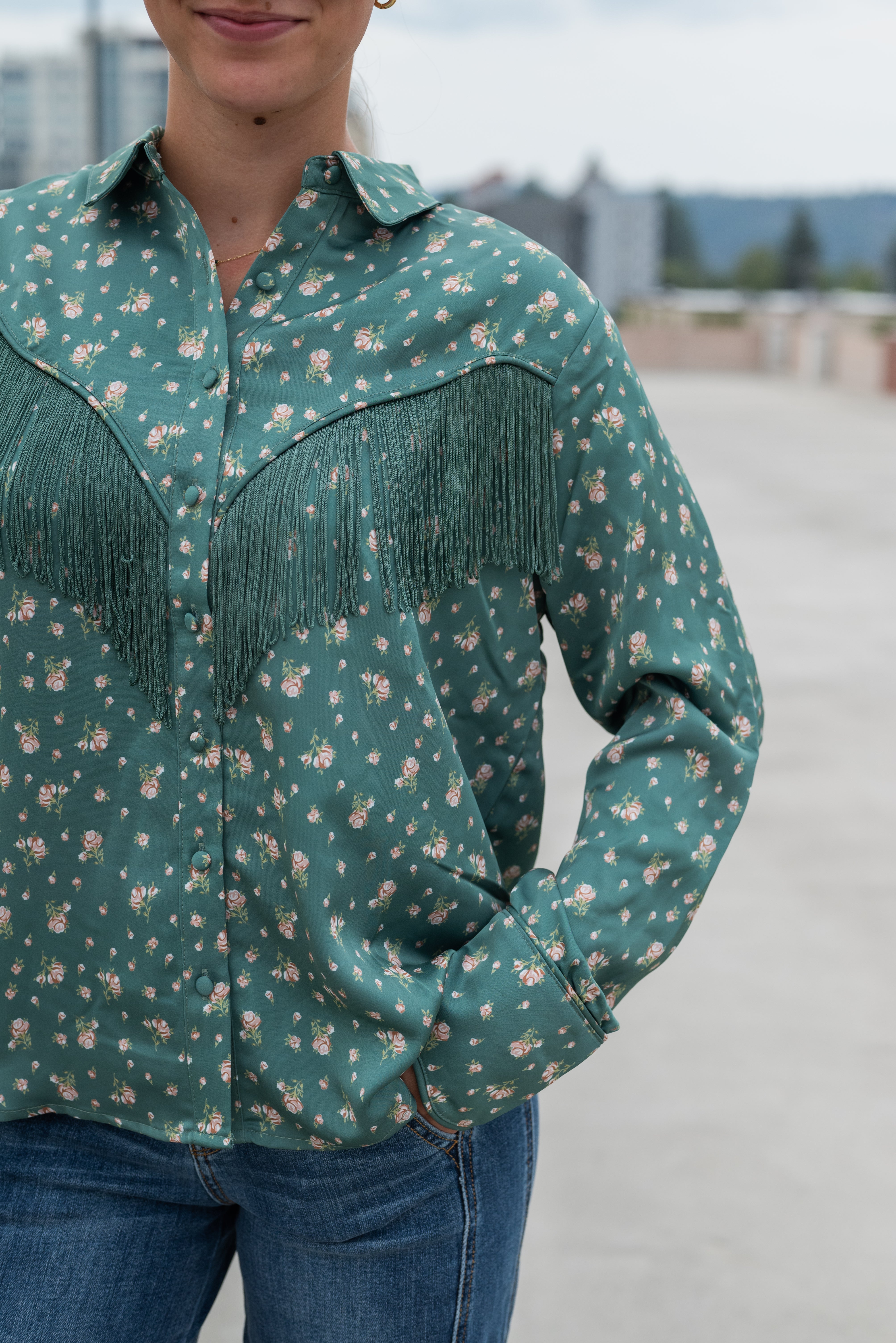 KAE FRINGE SHIRT