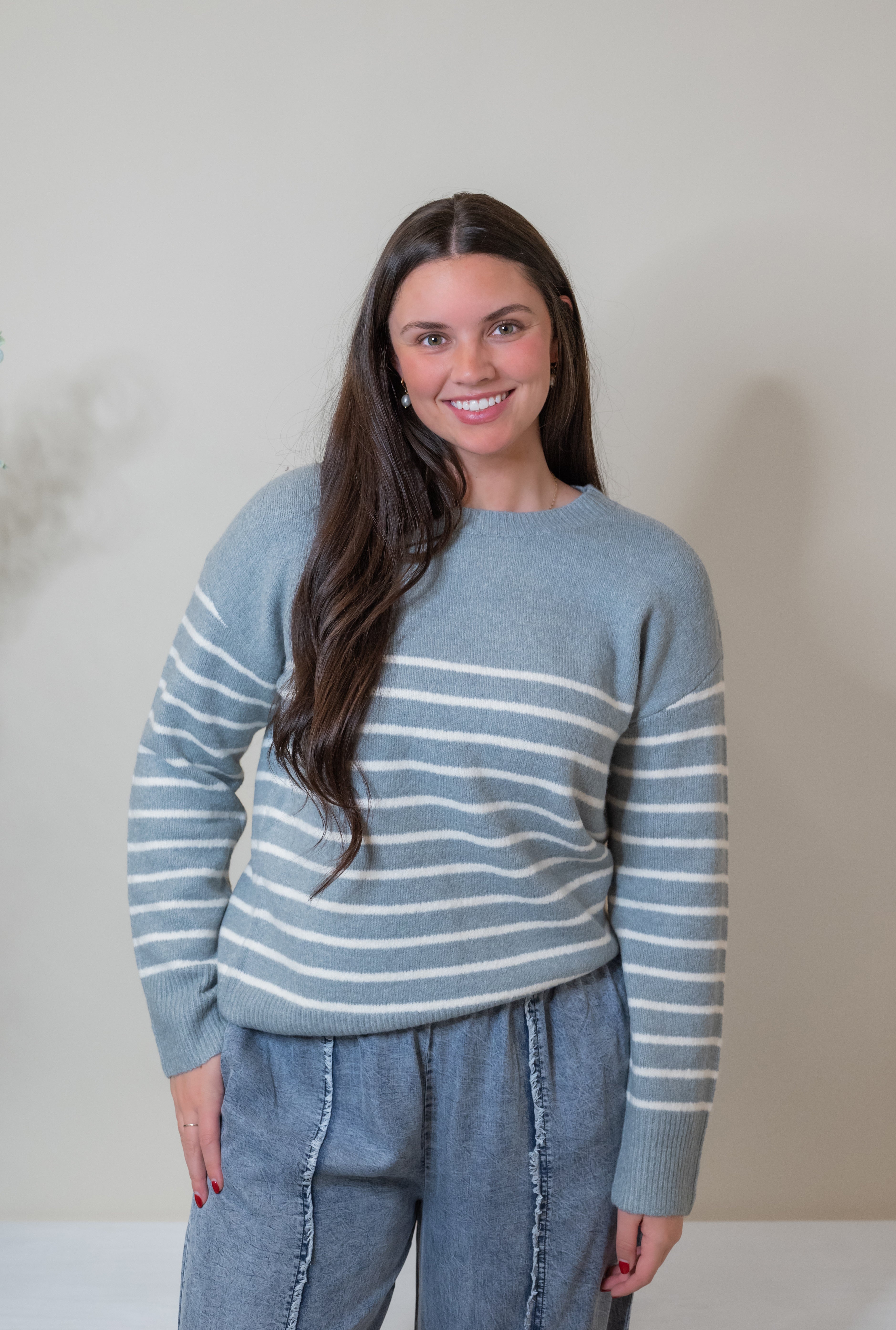 ALETHEA STRIPE SWEATER