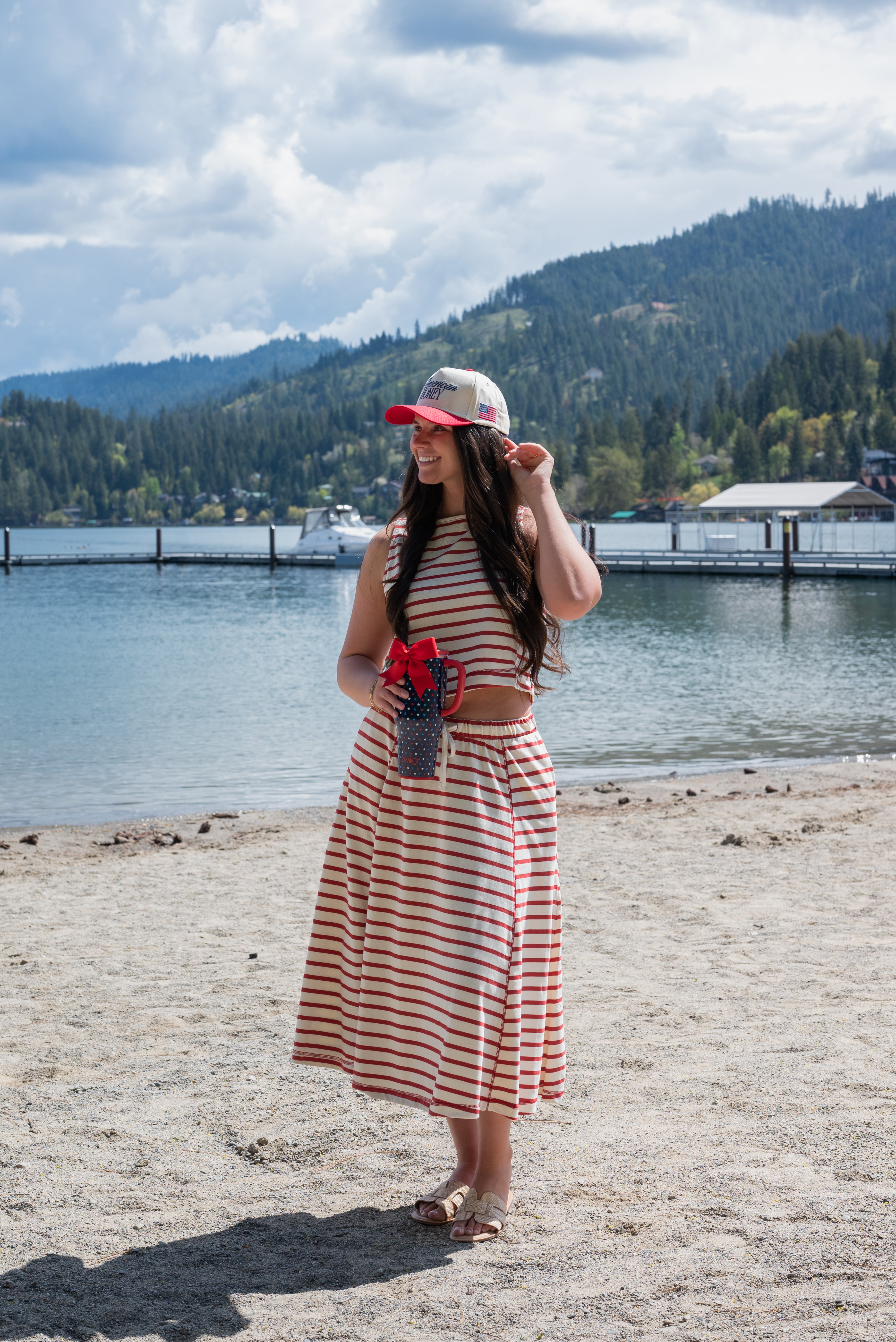Sasha Striped Skirt