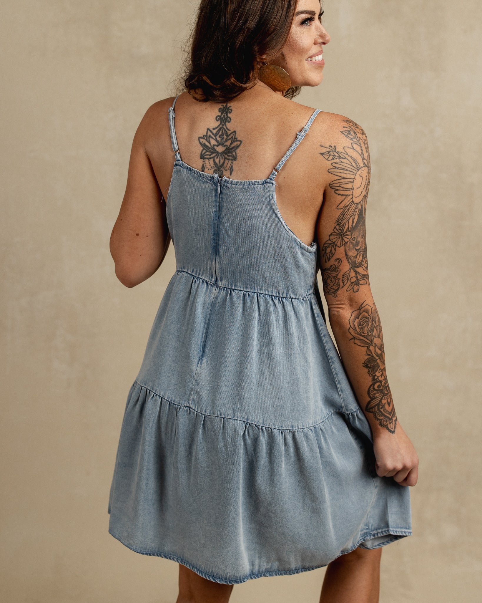 PAMELLA TENCEL DRESS