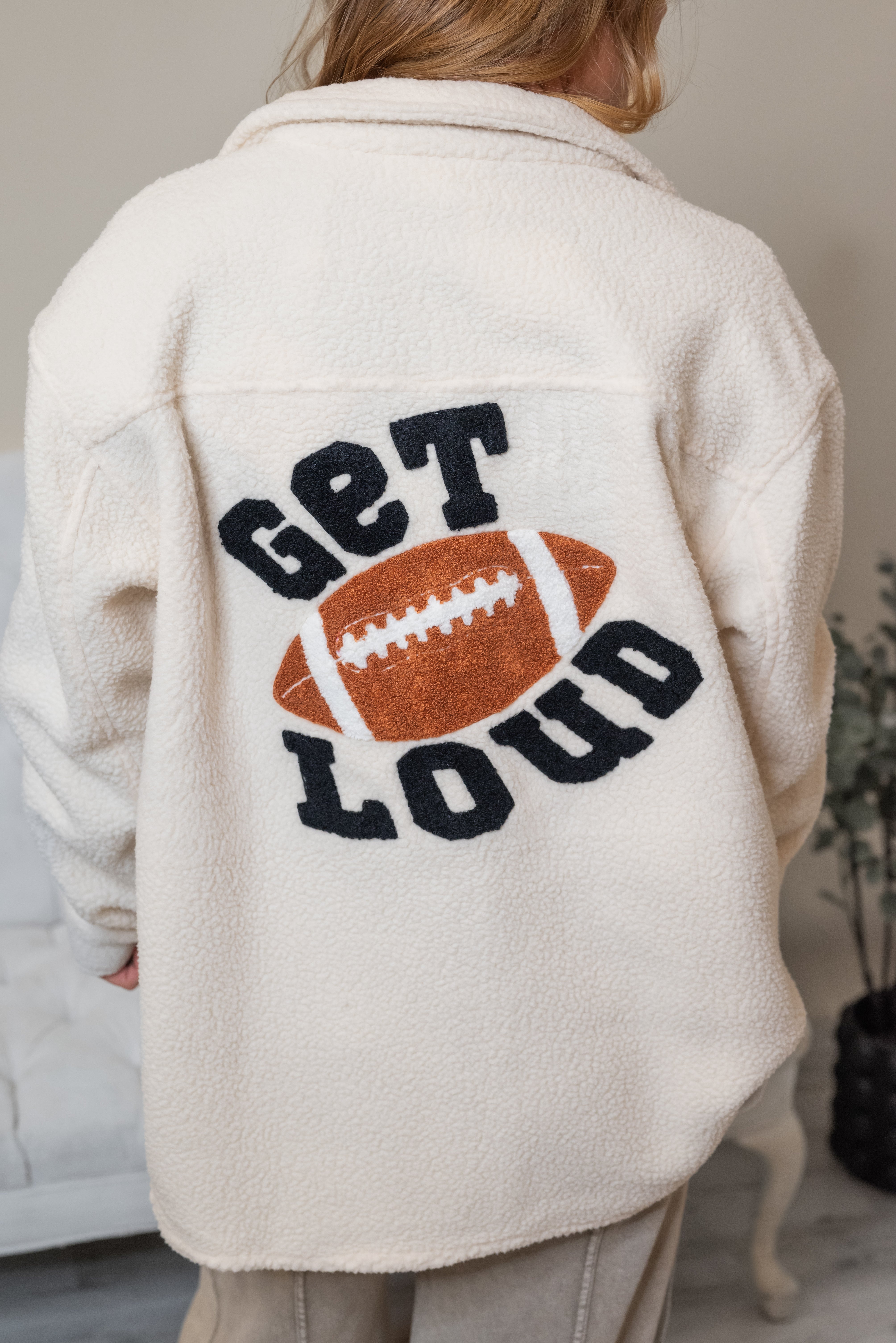 "Get Loud" Sherpa Shacket