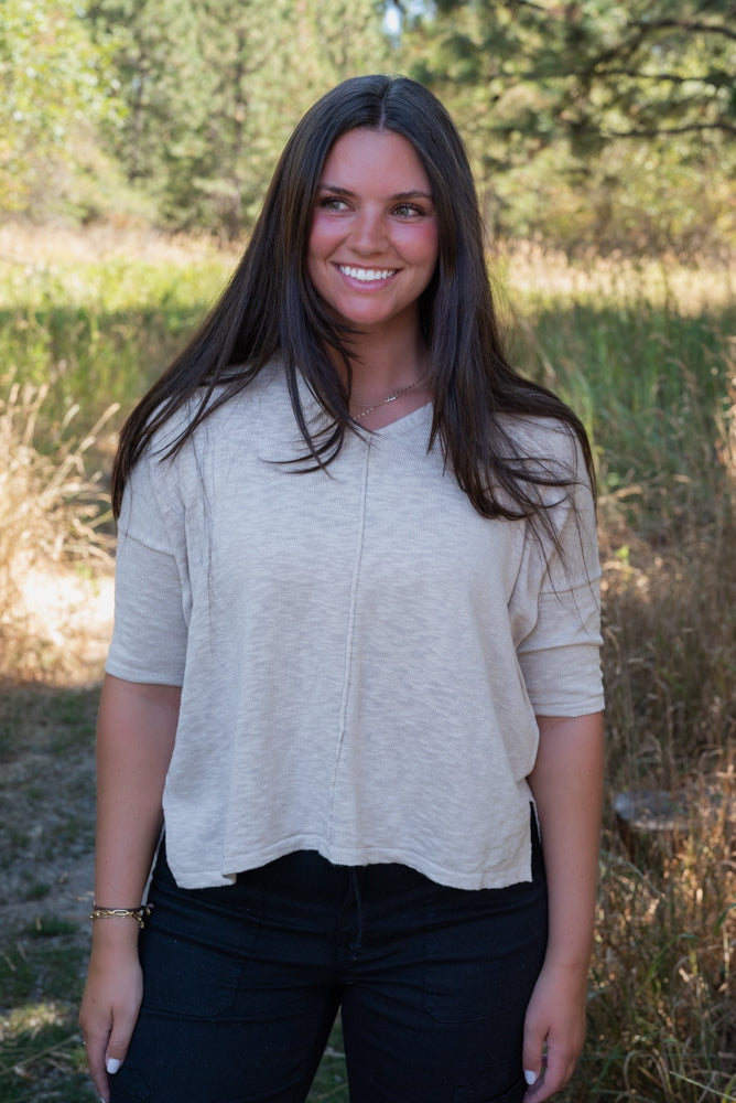 CIERRA SLUB TEE