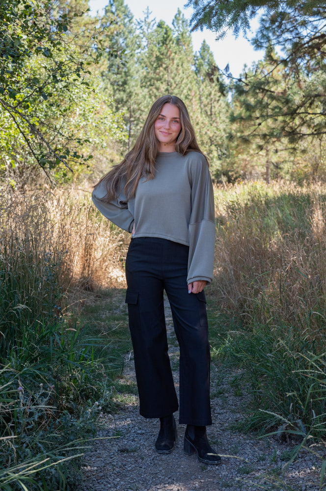 LYNETTE DOLMAN TOP