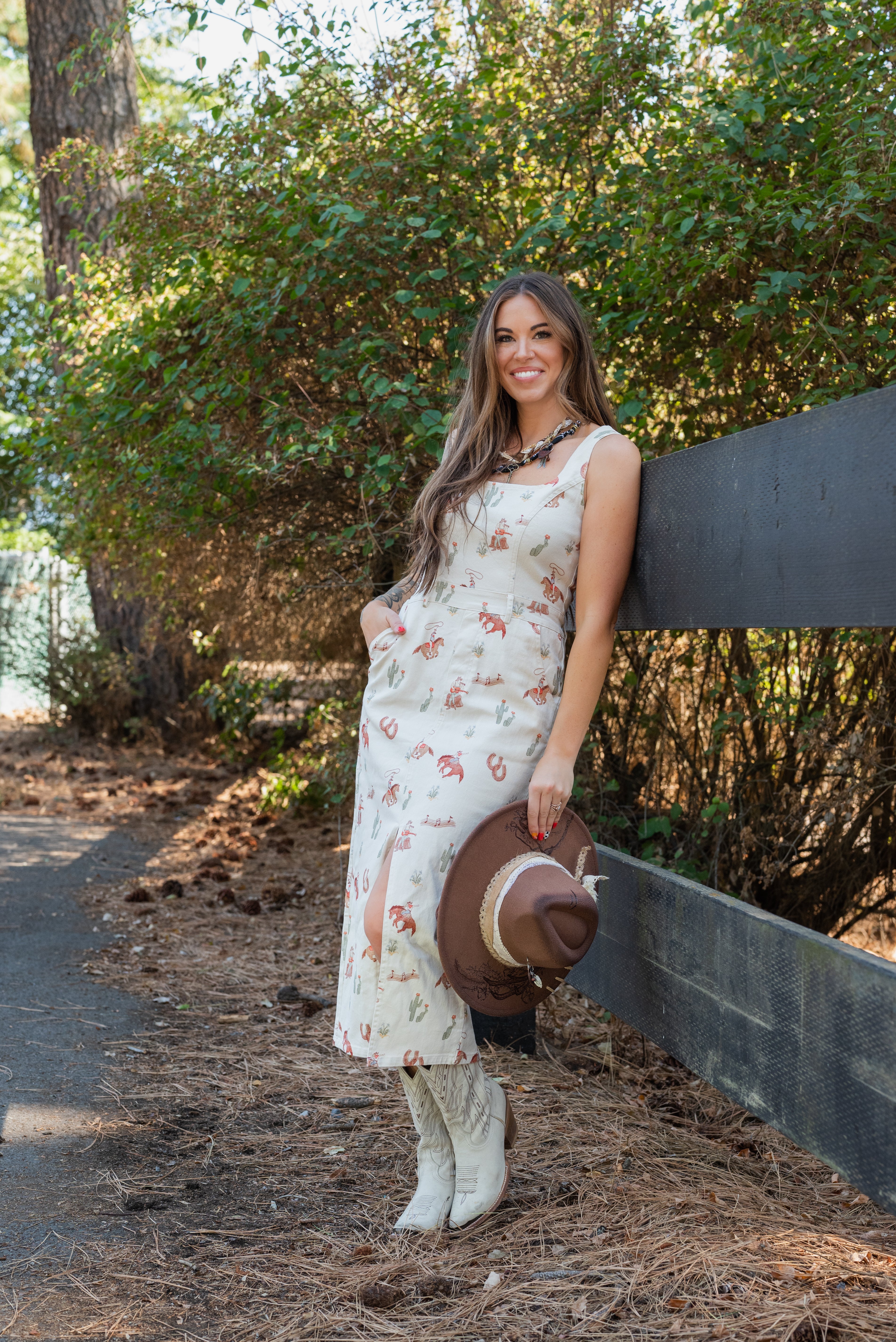 RODEO MIDI DRESS