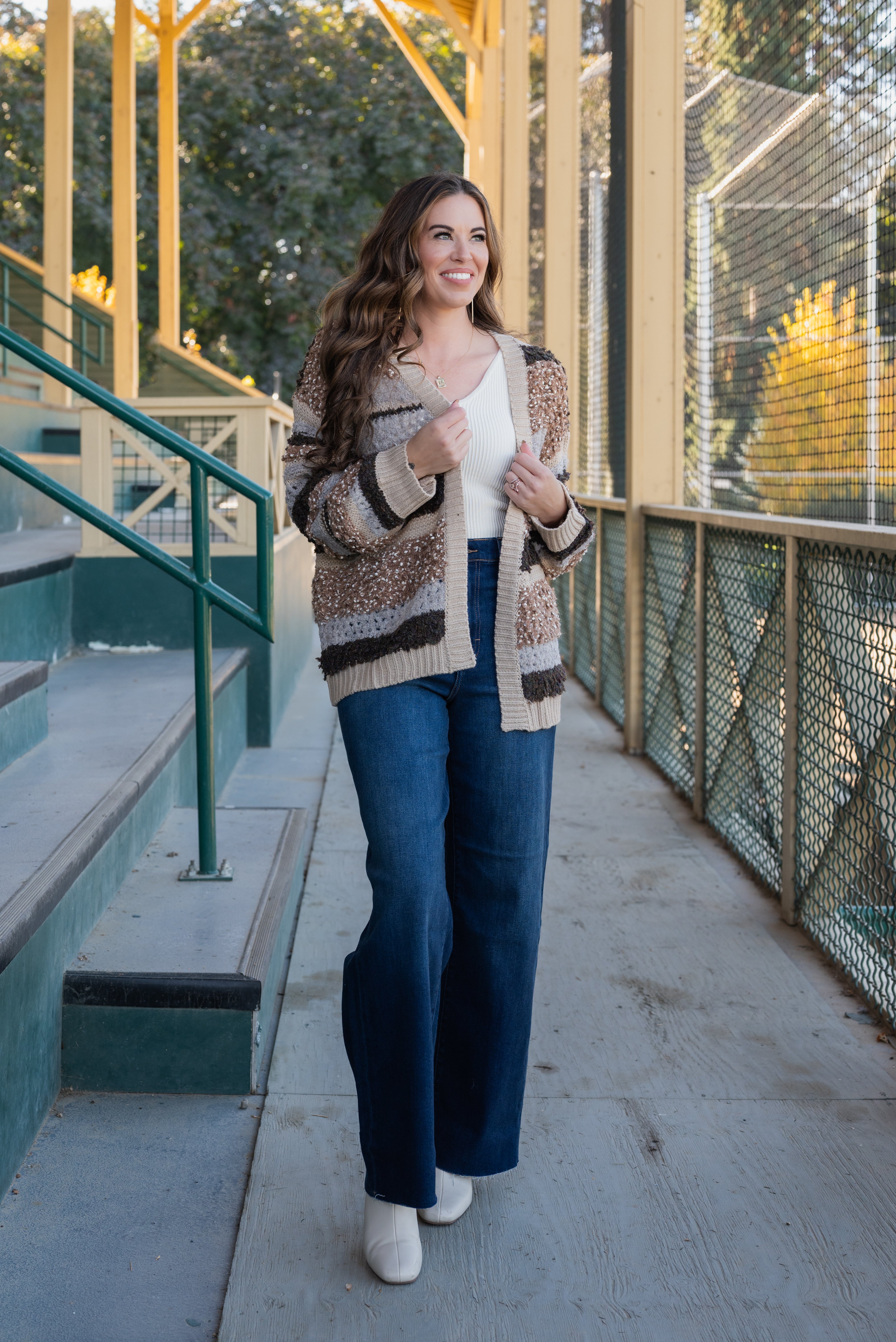 MAGGIE TEXTURED CARDIGAN