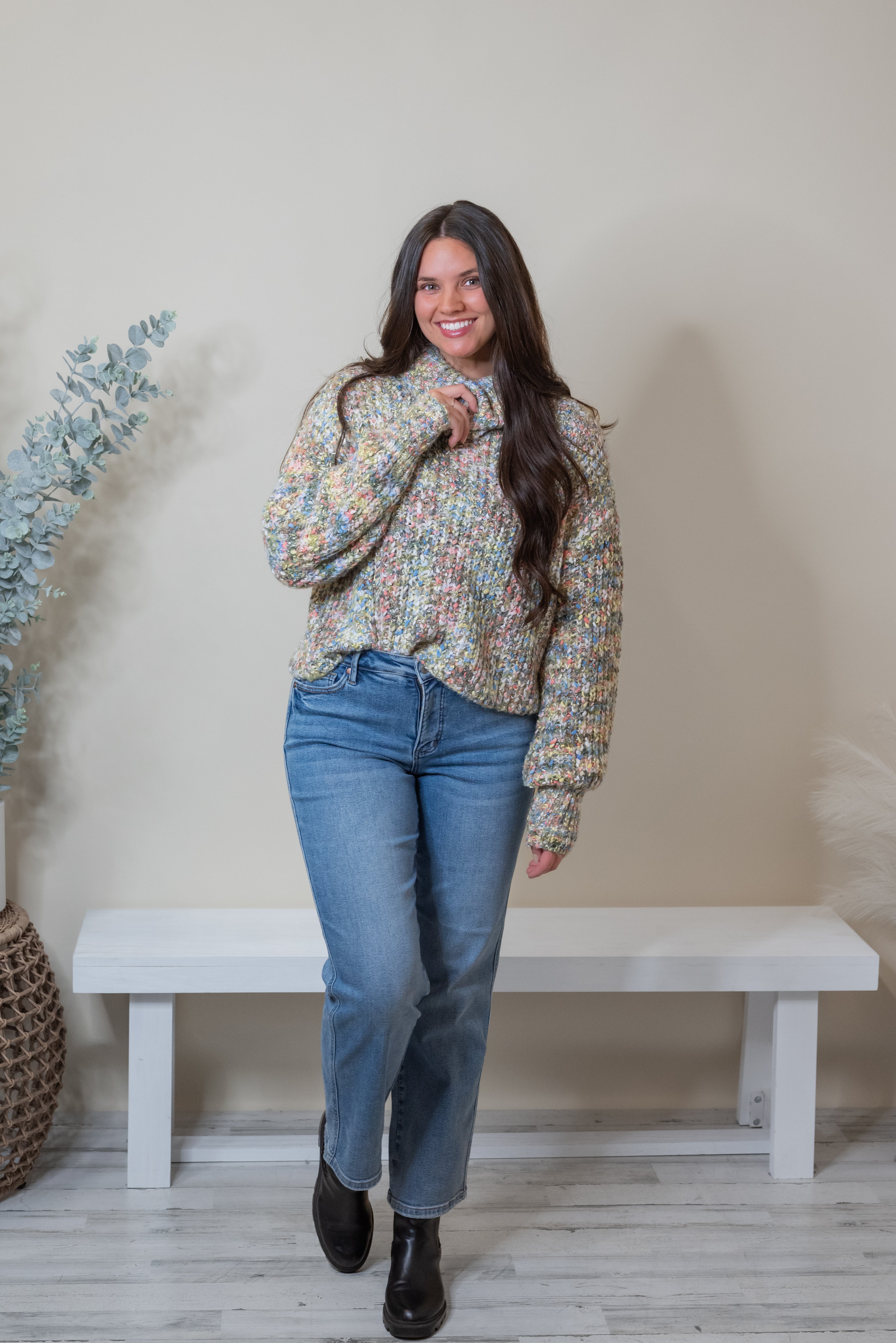 MISTY TURTLENECK SWEATER