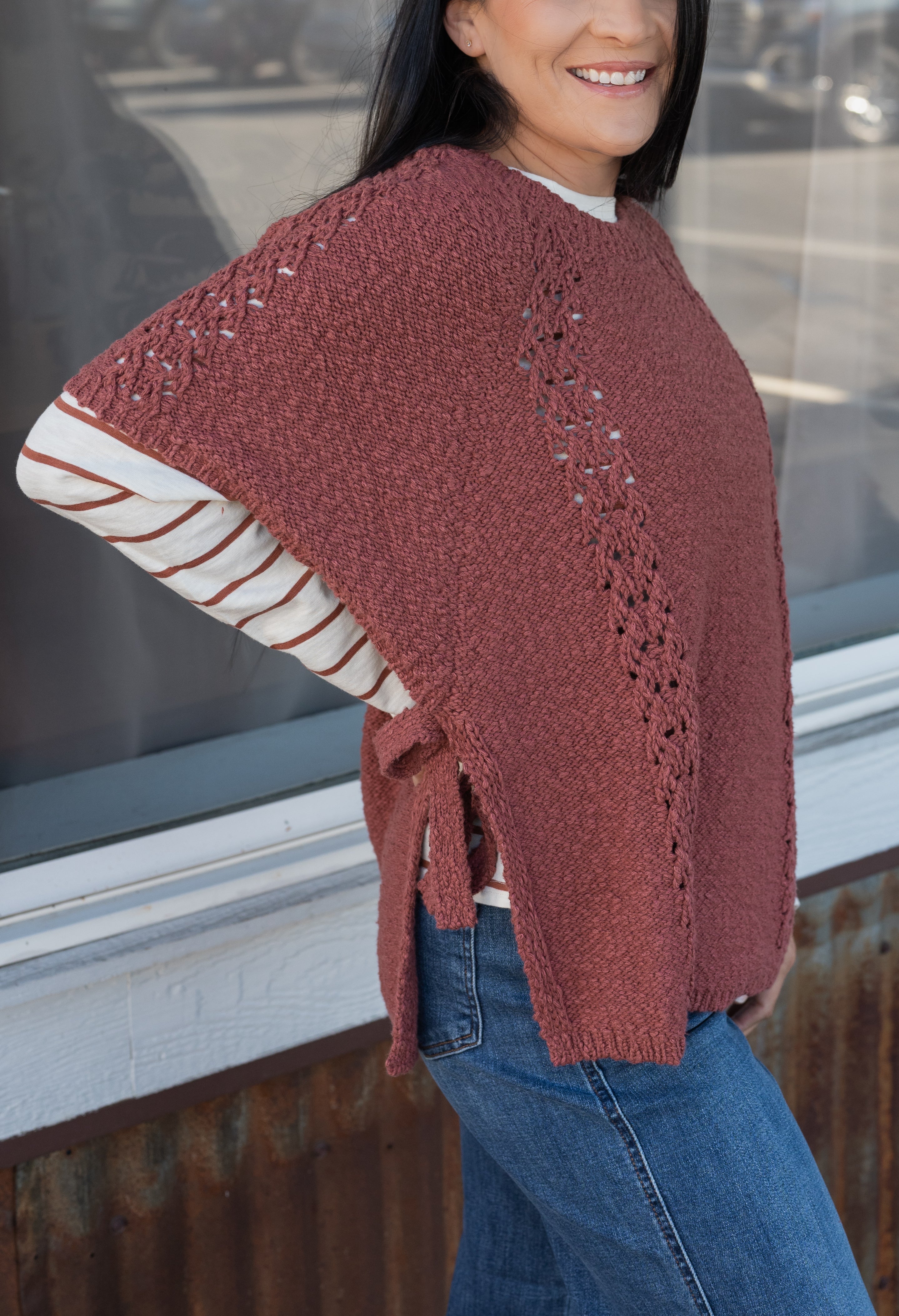 WATTS SWEATER PONCHO