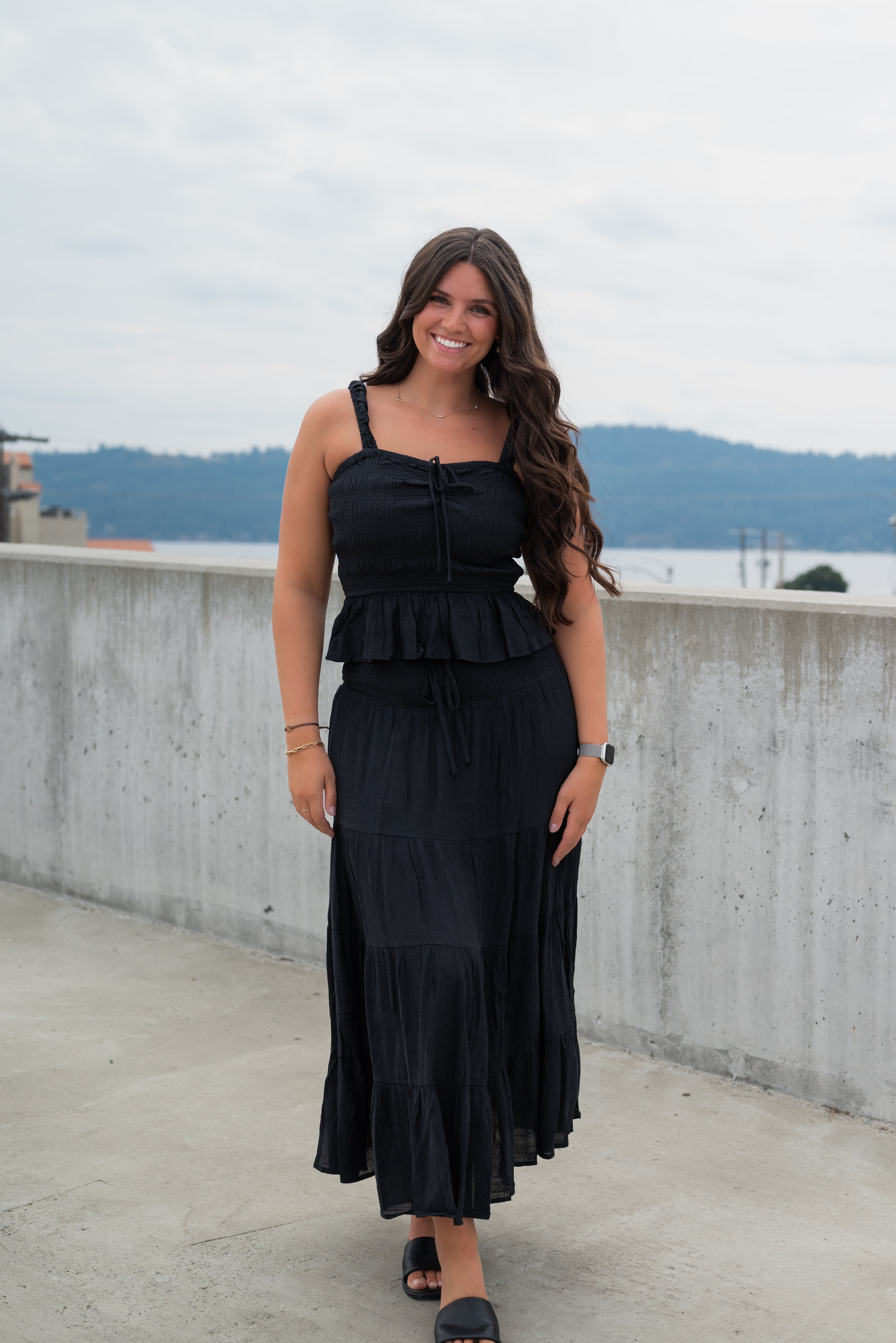 LUCILE PEPLUM TOP