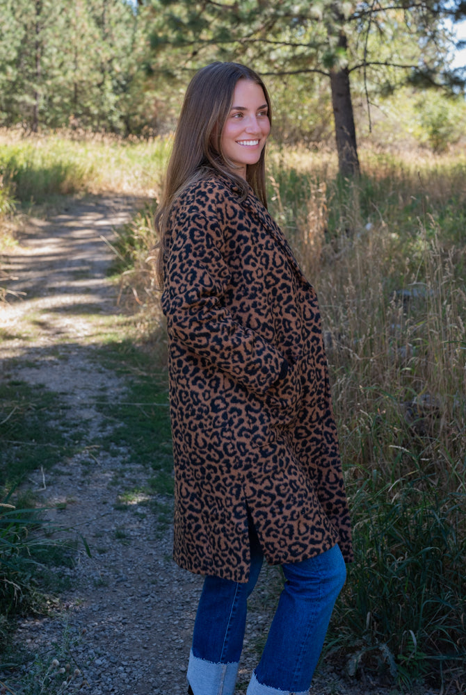 ANIMAL INSTINCT LEOPARD COAT