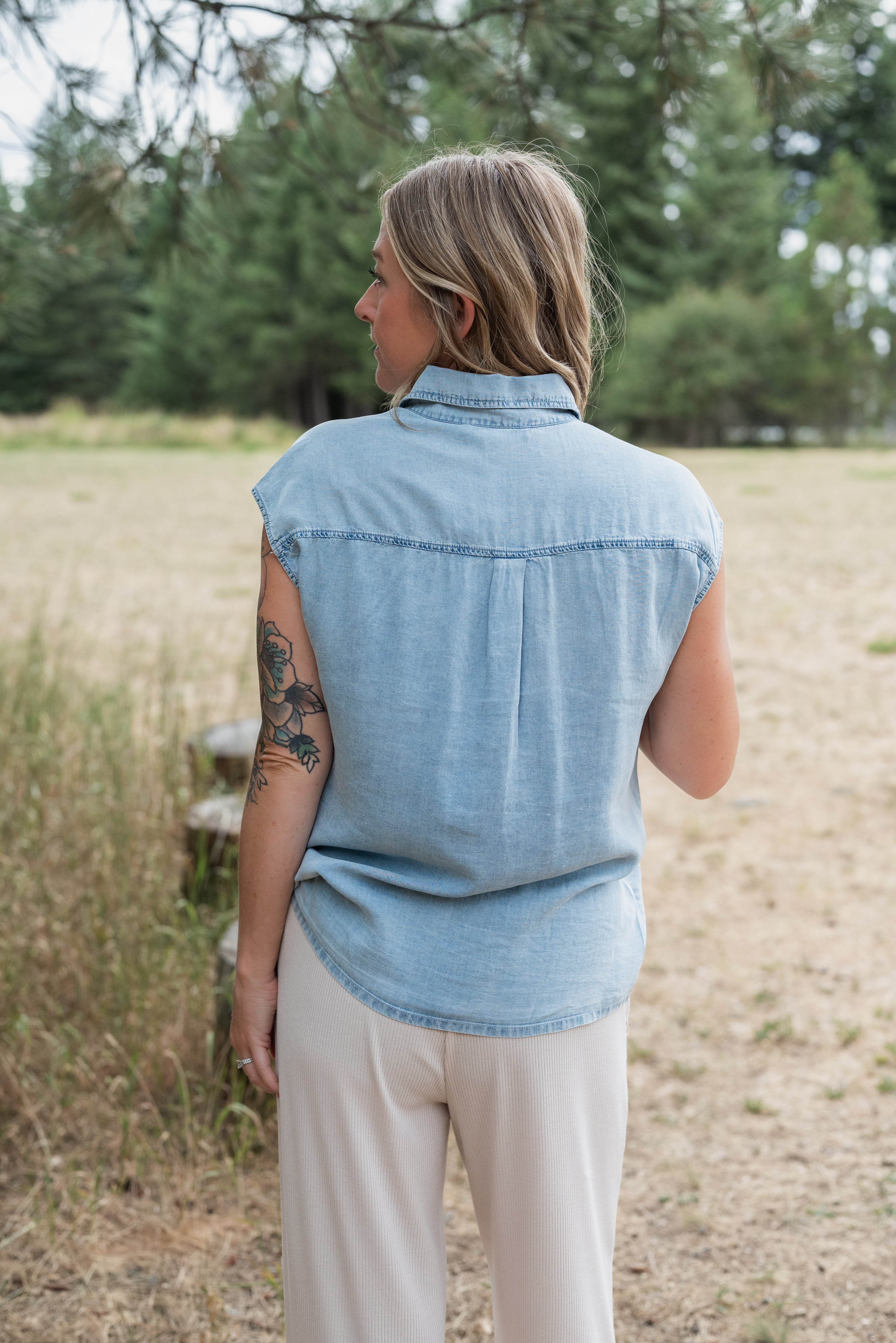 MIKKI DENIM SHIRT
