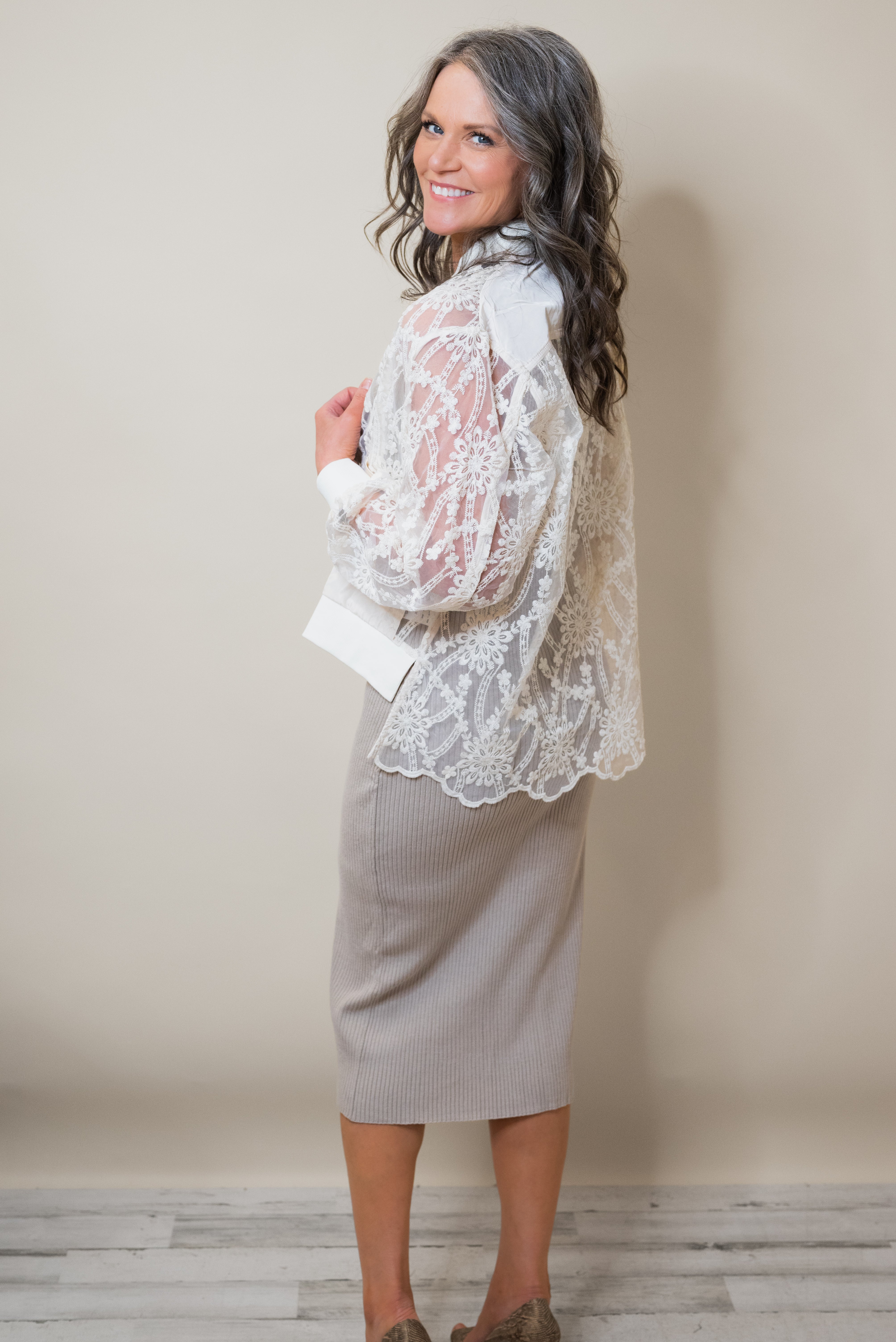 GERTRUDE LACED JACKET