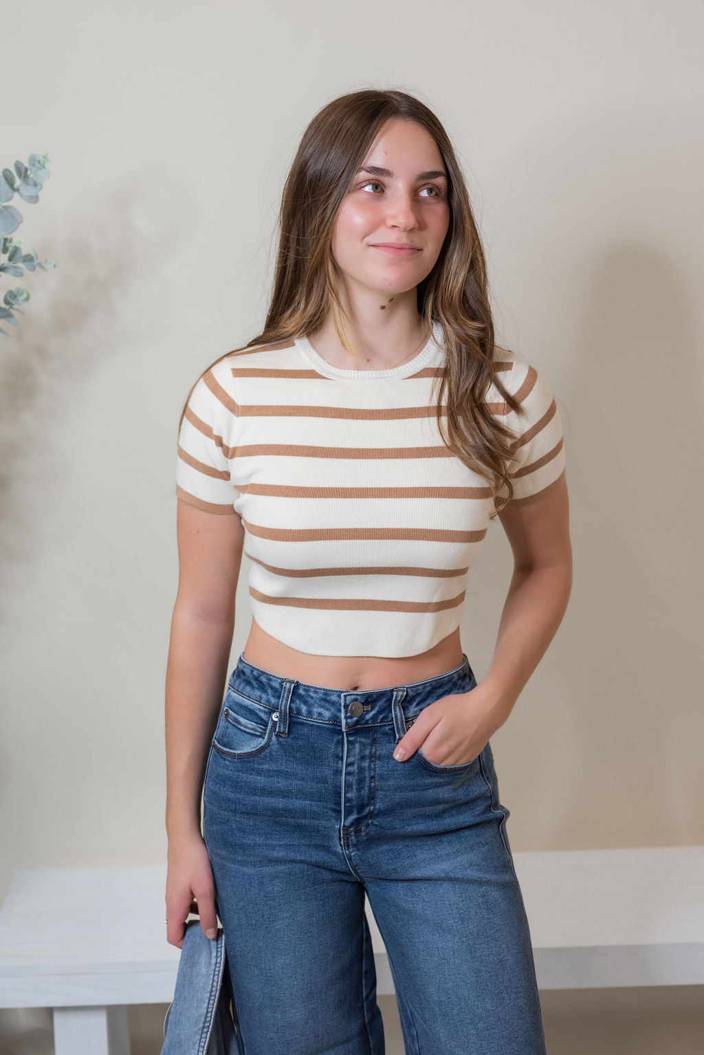SIMONE STRIPE TEE