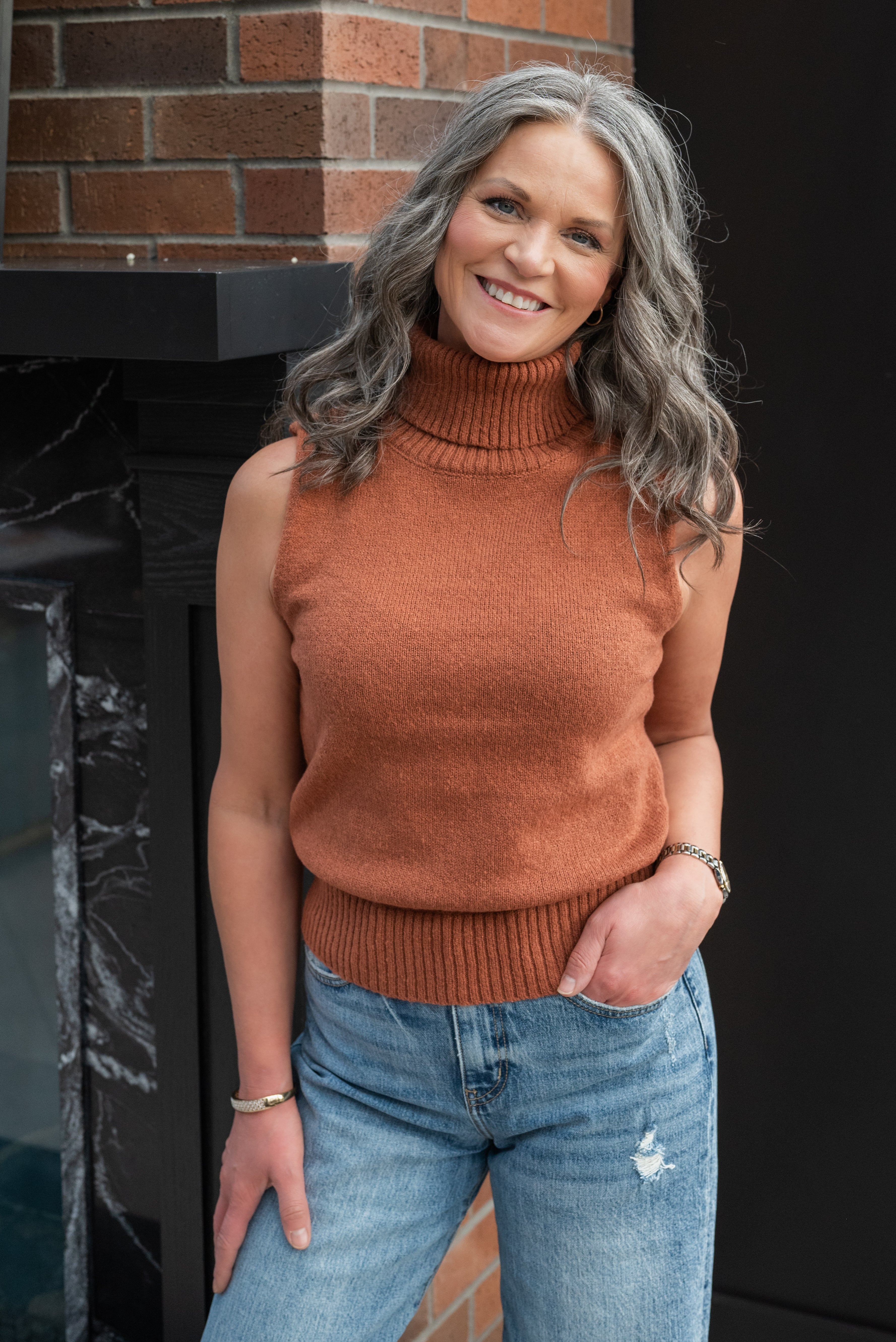 CARMEN TURTLENECK TANK