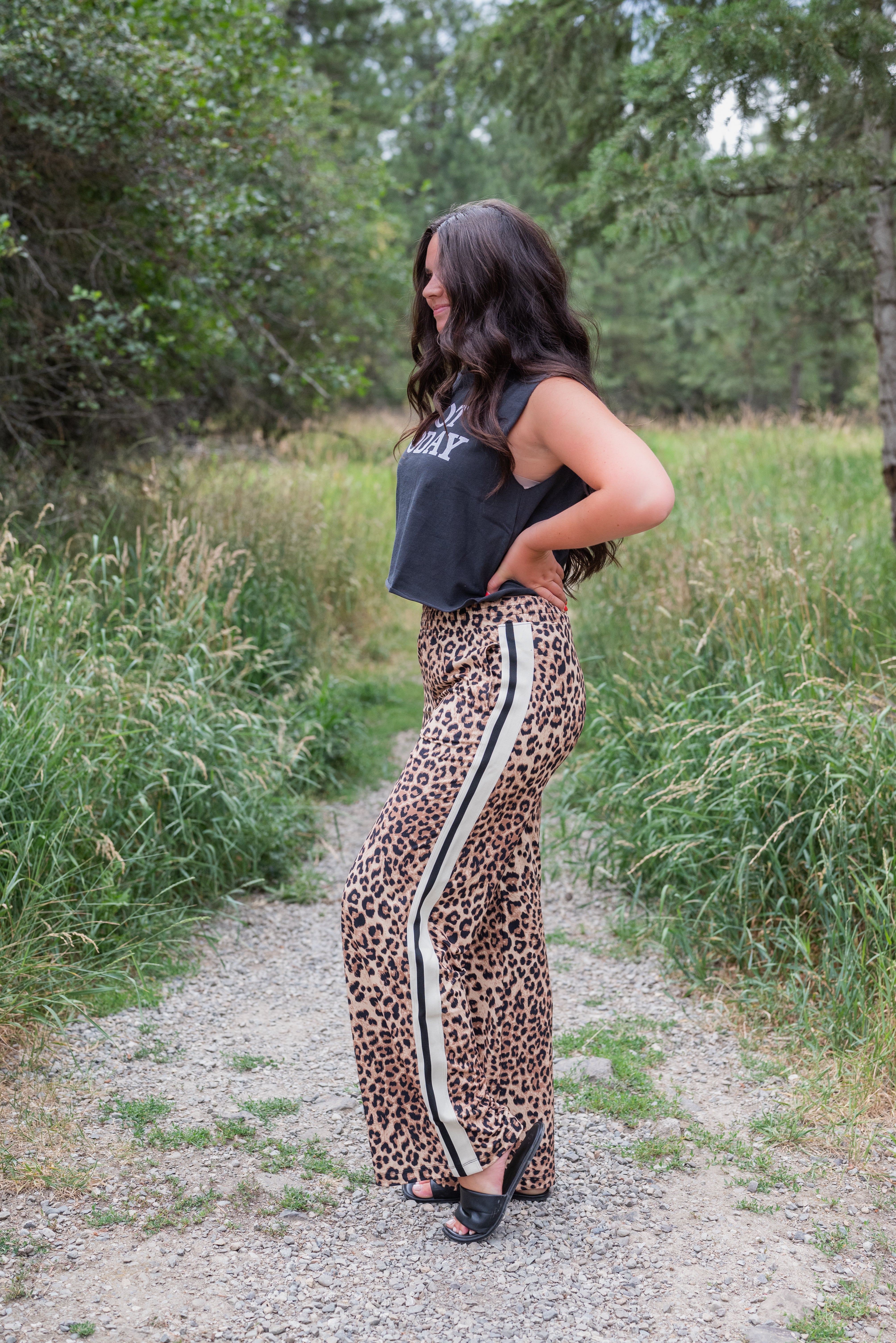 DURAN ANIMAL PRINT PANT