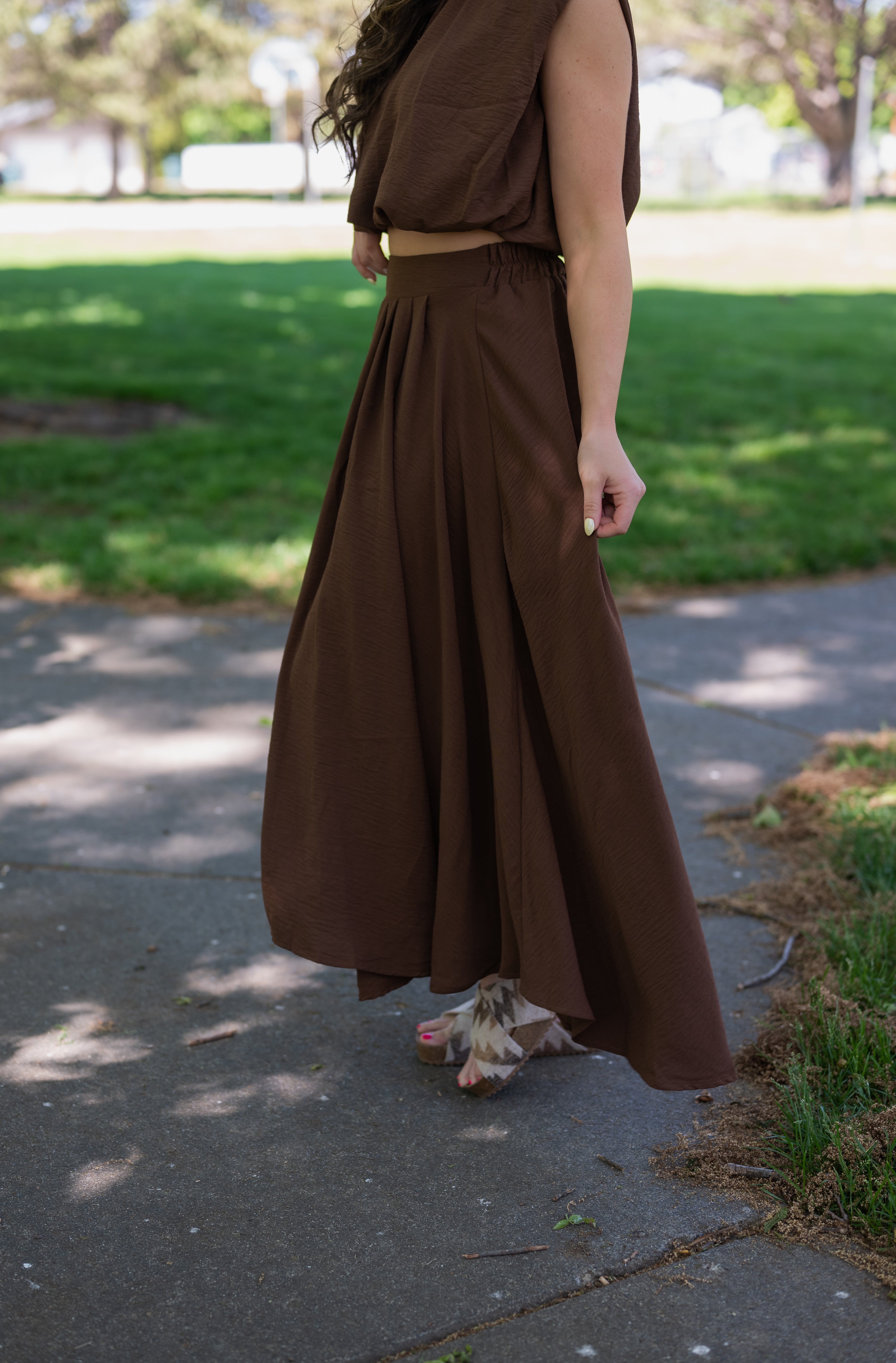 KERRY PLEATED SKIRT