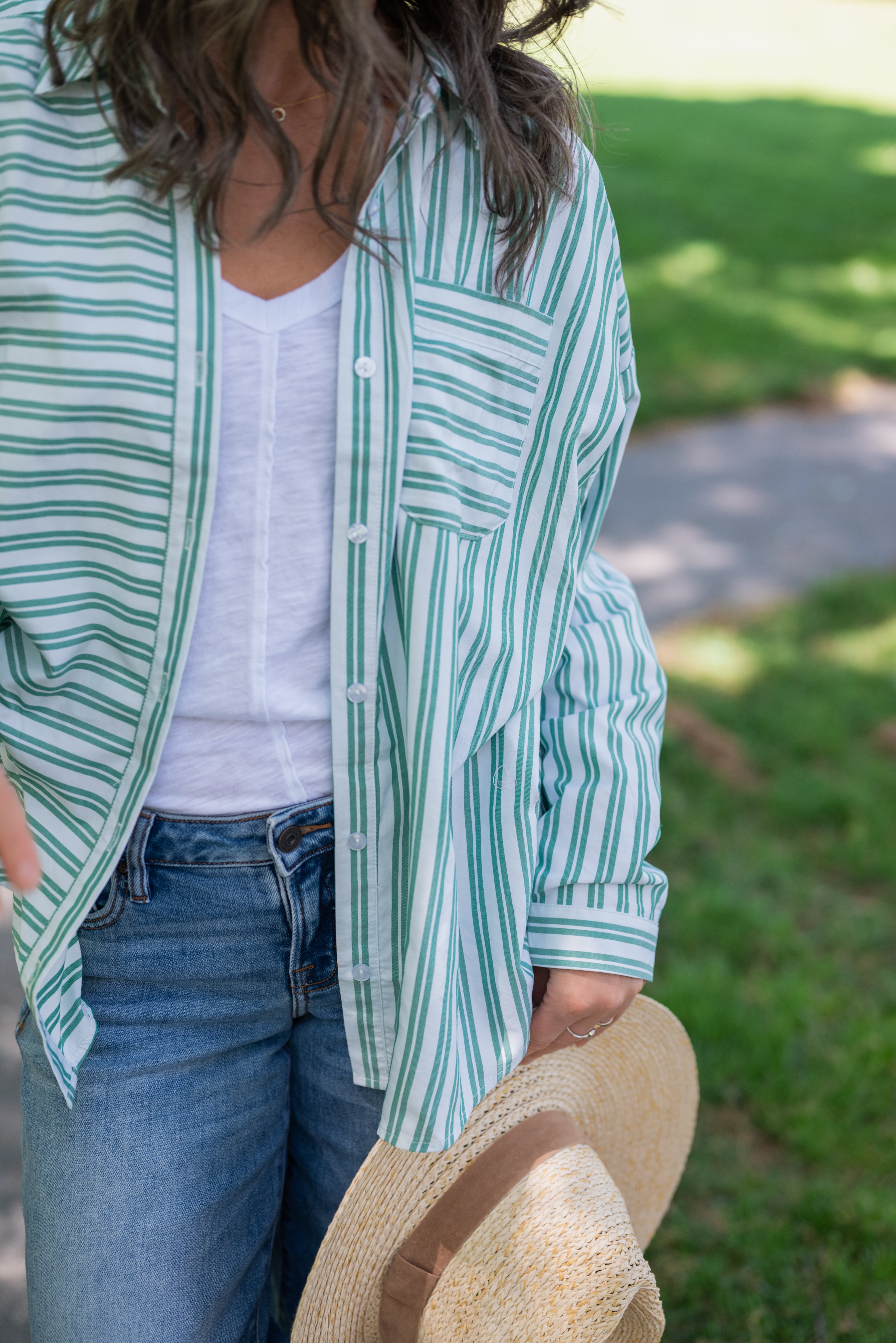 LUPE STRIPED SHIRT